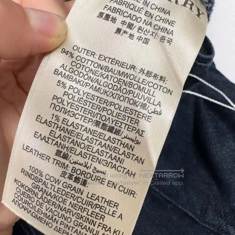 Burberry Burberry XS Dark Blue Women's Casual Pants. Size 23" - 5 Thumbnail