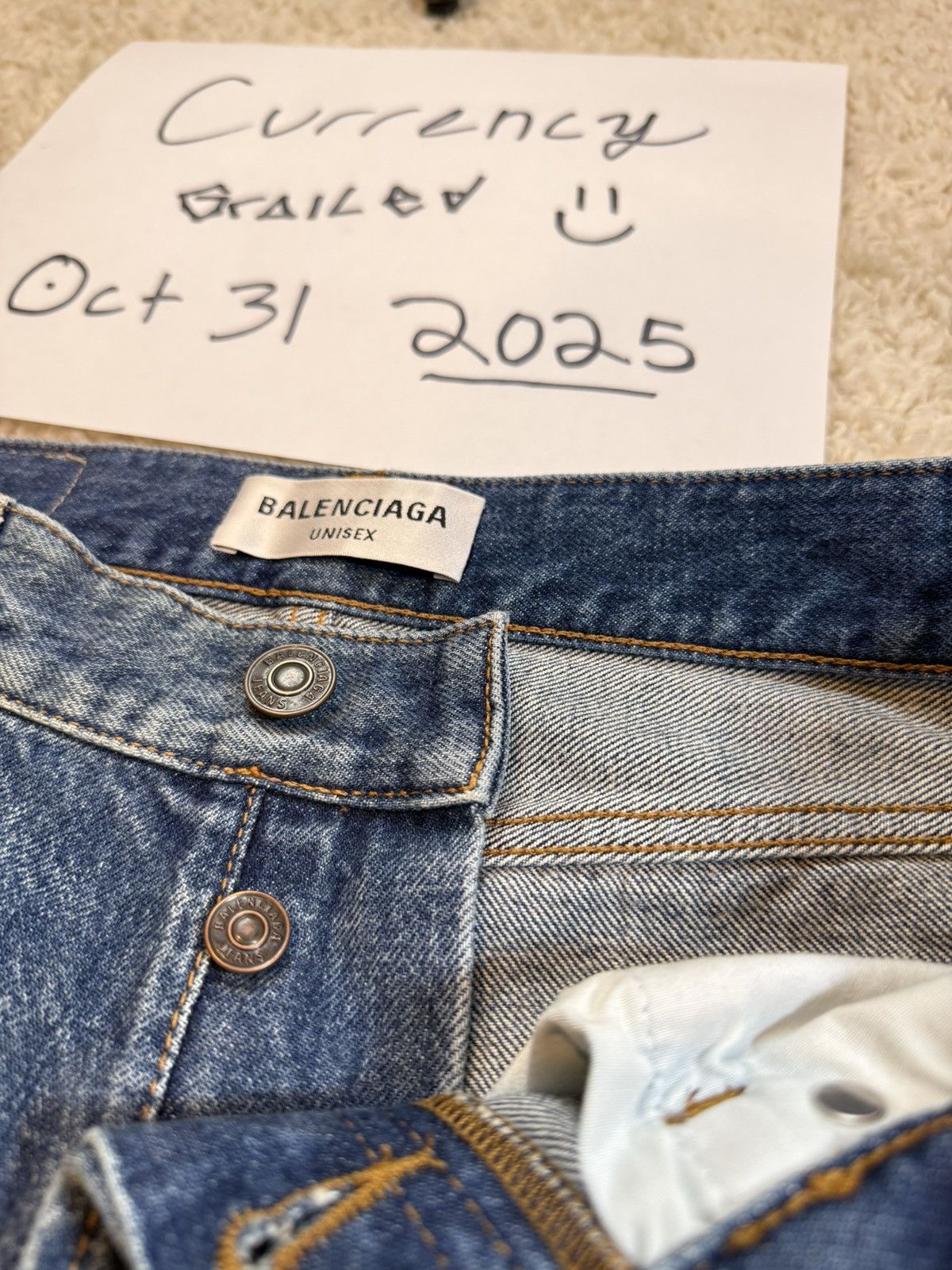 Balenciaga Balenciaga Heal Bite Jean Denim Size US 30 / EU 46 - 5 Thumbnail