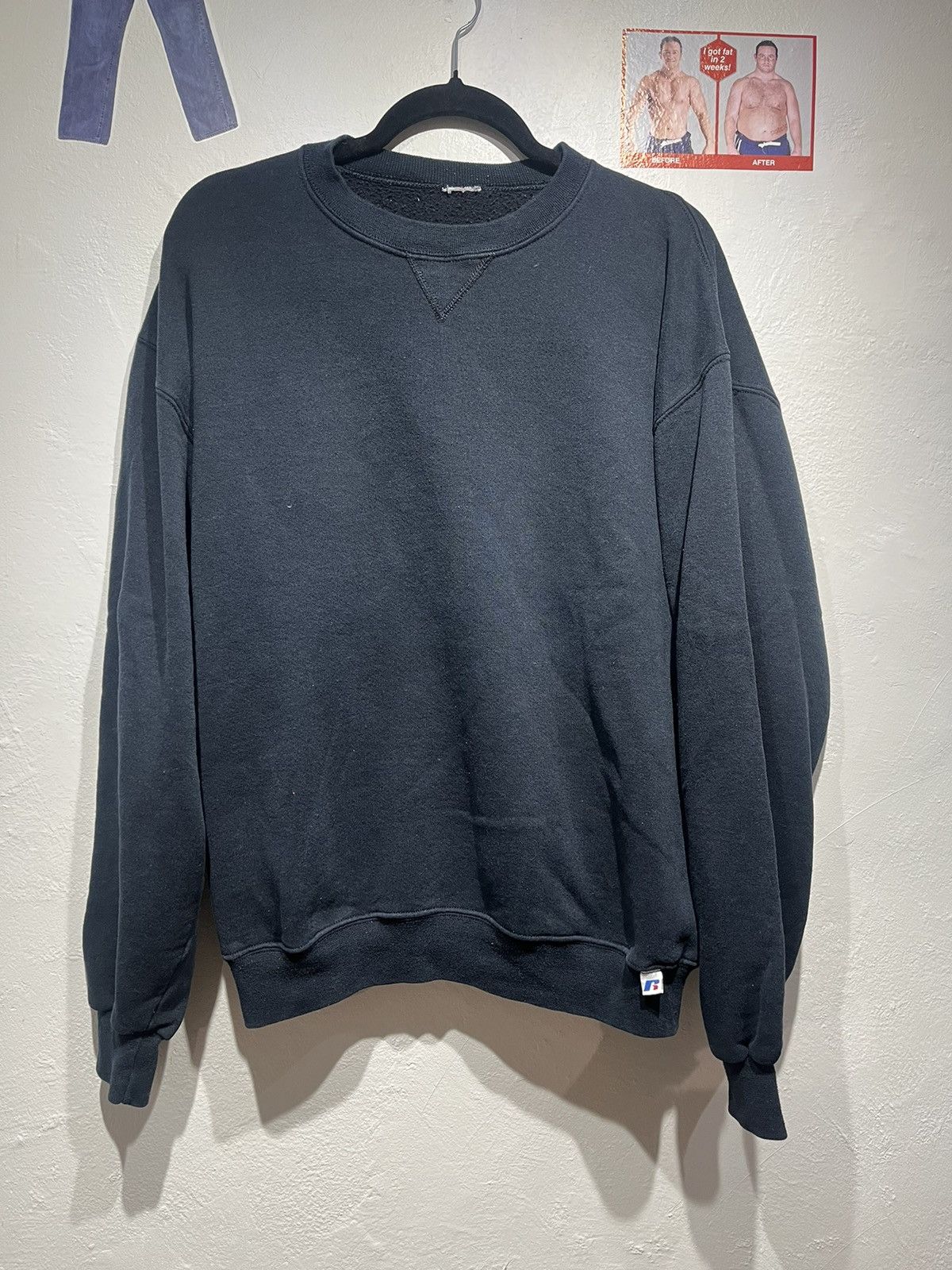 Russell Athletic × Vintage Vintage Russell Athletic Sweatshirt Size US L / EU 52-54 / 3 - 1 Thumbnail