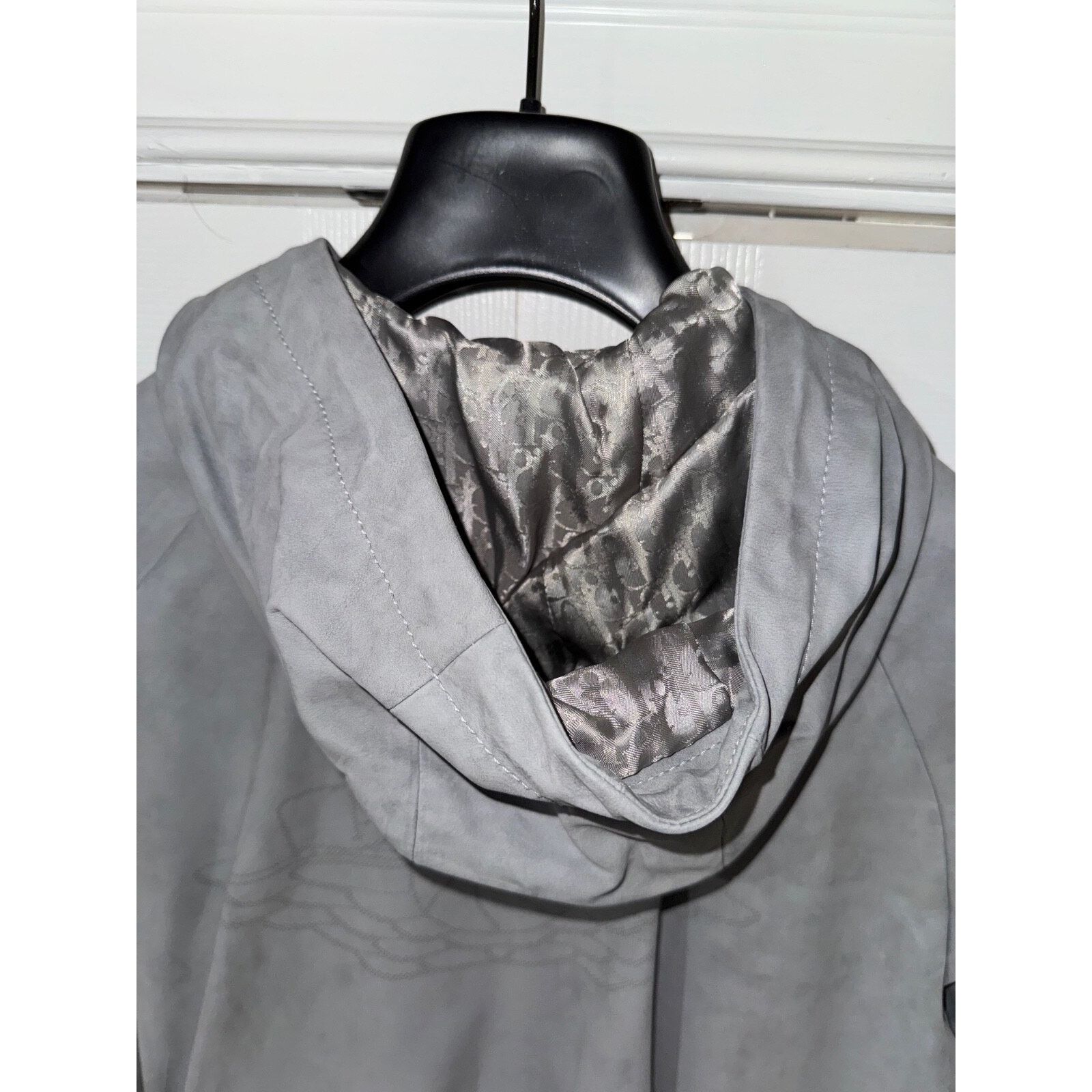 Dior Dior Air Leather Hooded Zip Up Zipper Hoodie Jacket 48 Size US M / EU 48-50 / 2 - 10 Thumbnail