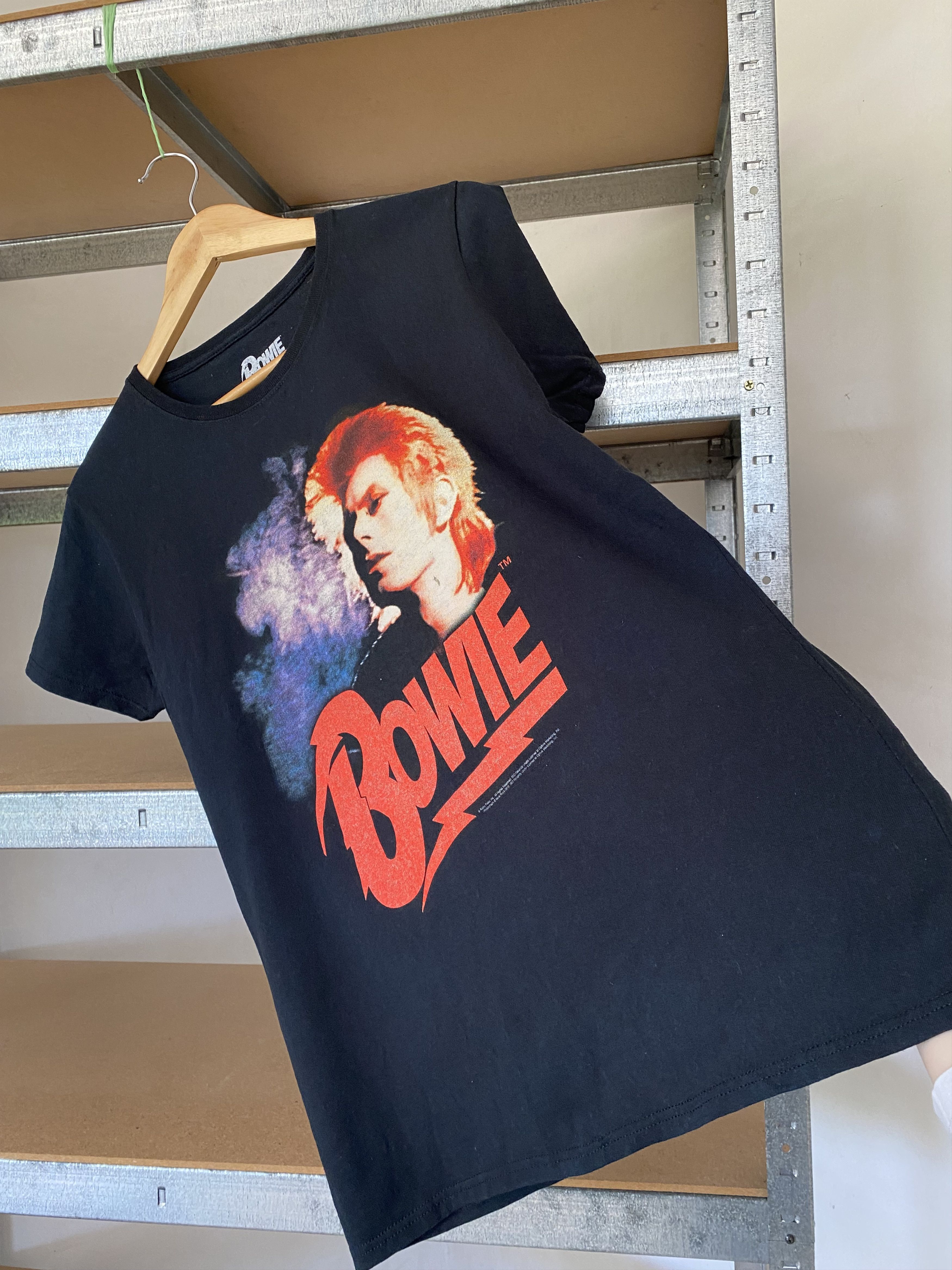 Band Tees Vintage 2016 David Bowie Rock Band T-shirt Size US L / EU 52-54 / 3 - 7 Thumbnail