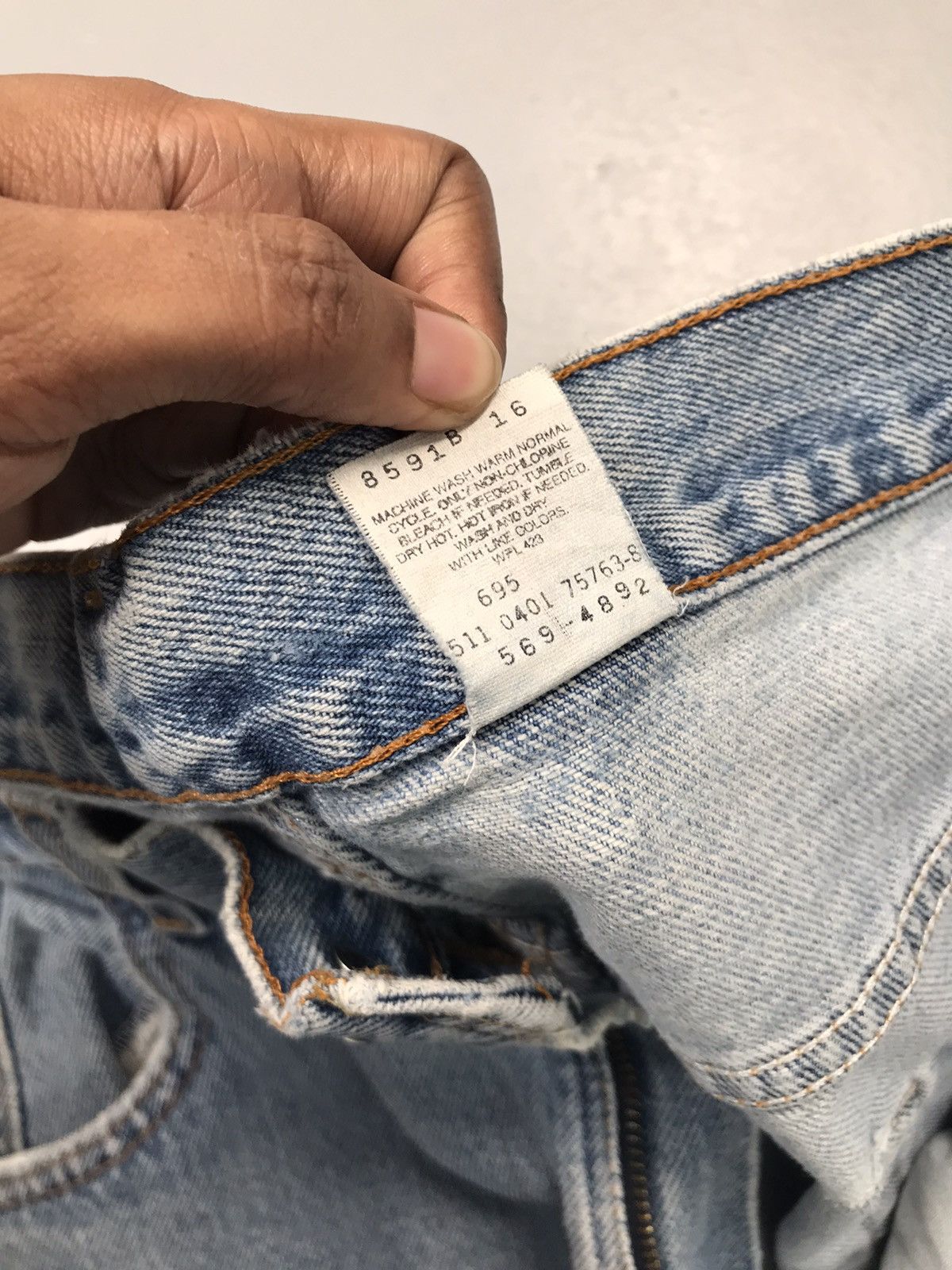 Levi's Vintage Levi’s 569 denim Size US 38 / EU 54 - 8 Thumbnail