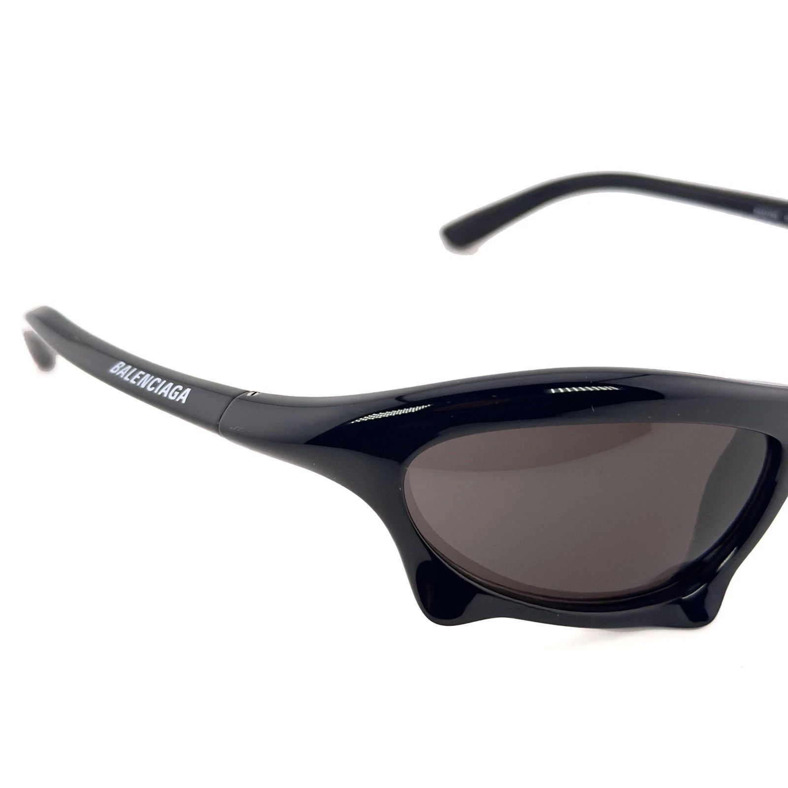 Balenciaga BALENCIAGA BAT 0229 Black 001 Fashion Angular Wrap BB0229S Size ONE SIZE - 8 Thumbnail
