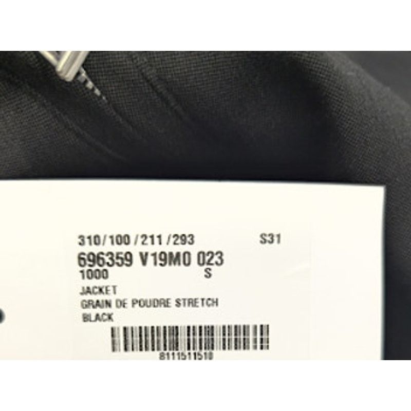 Bottega Veneta o1rshd1 Grain De Poudre Stretch Jacket in Black Size US S / EU 44-46 / 1 - 22 Thumbnail