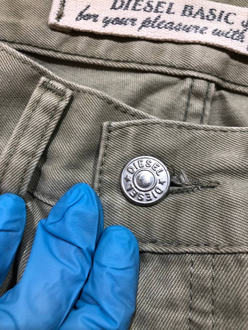 Diesel DIESEL Flared Wide Leg Regular Waist chino Pants Size US 33 - 6 Thumbnail