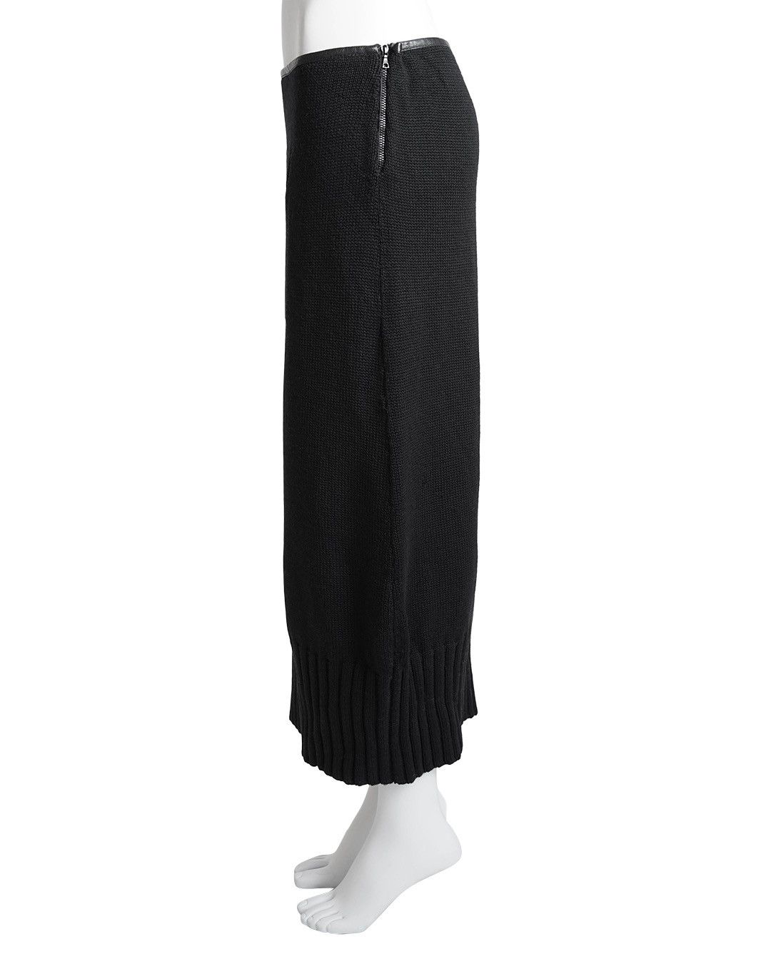 Miu Miu Miu Miu F/W1999 Maxi Knit Skirt Size 32" / US 10 / IT 46 - 7 Thumbnail