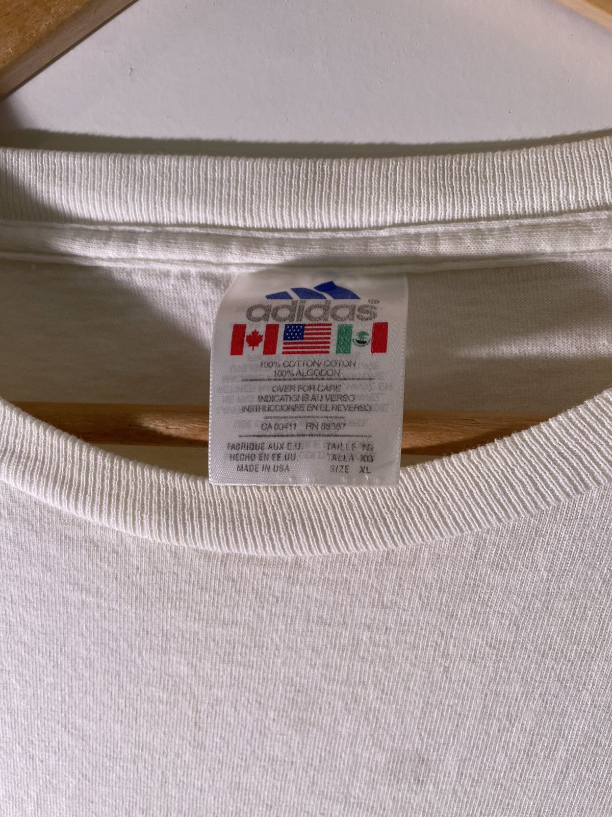 Vintage 90’s 2000’s Y2K VTG Vintage Adidas Streetwear Brand T Shirt Size US XL / EU 56 / 4 - 7 Thumbnail