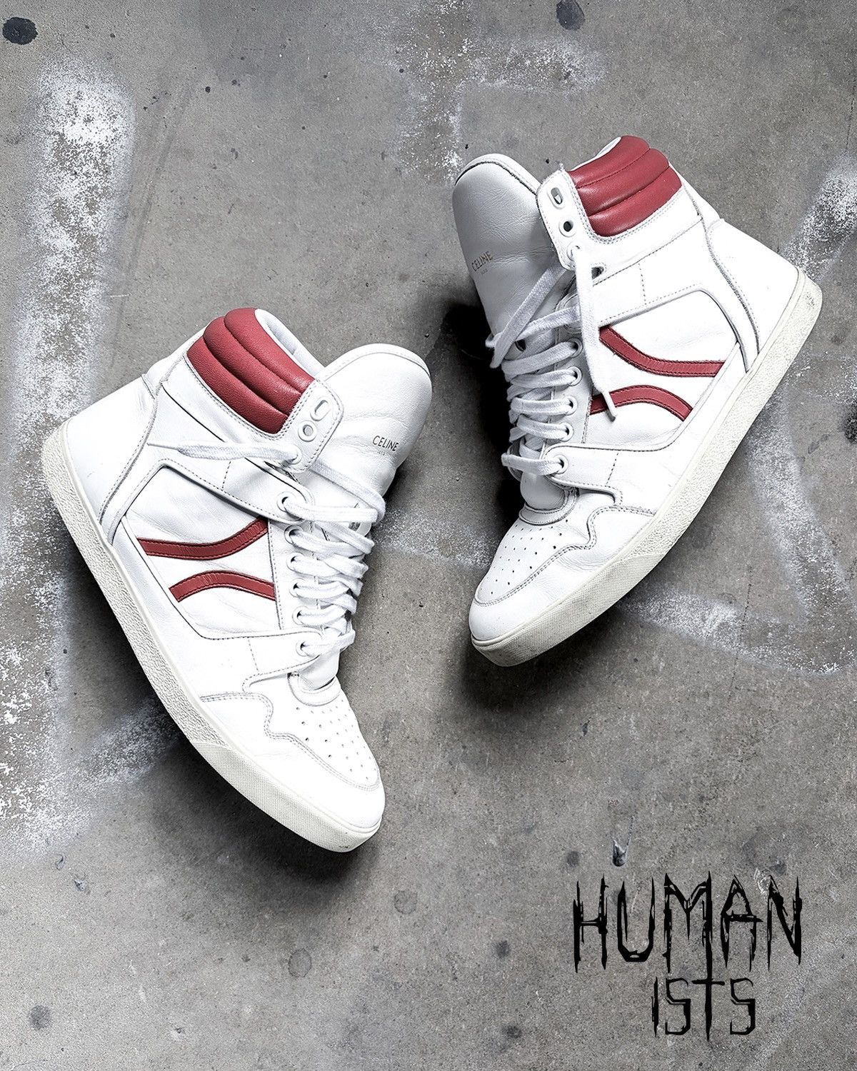 Celine S/S22 BREAK HIGH TOPS BY HEDI SLIMANE Size US 9 / EU 42 - 1 Thumbnail