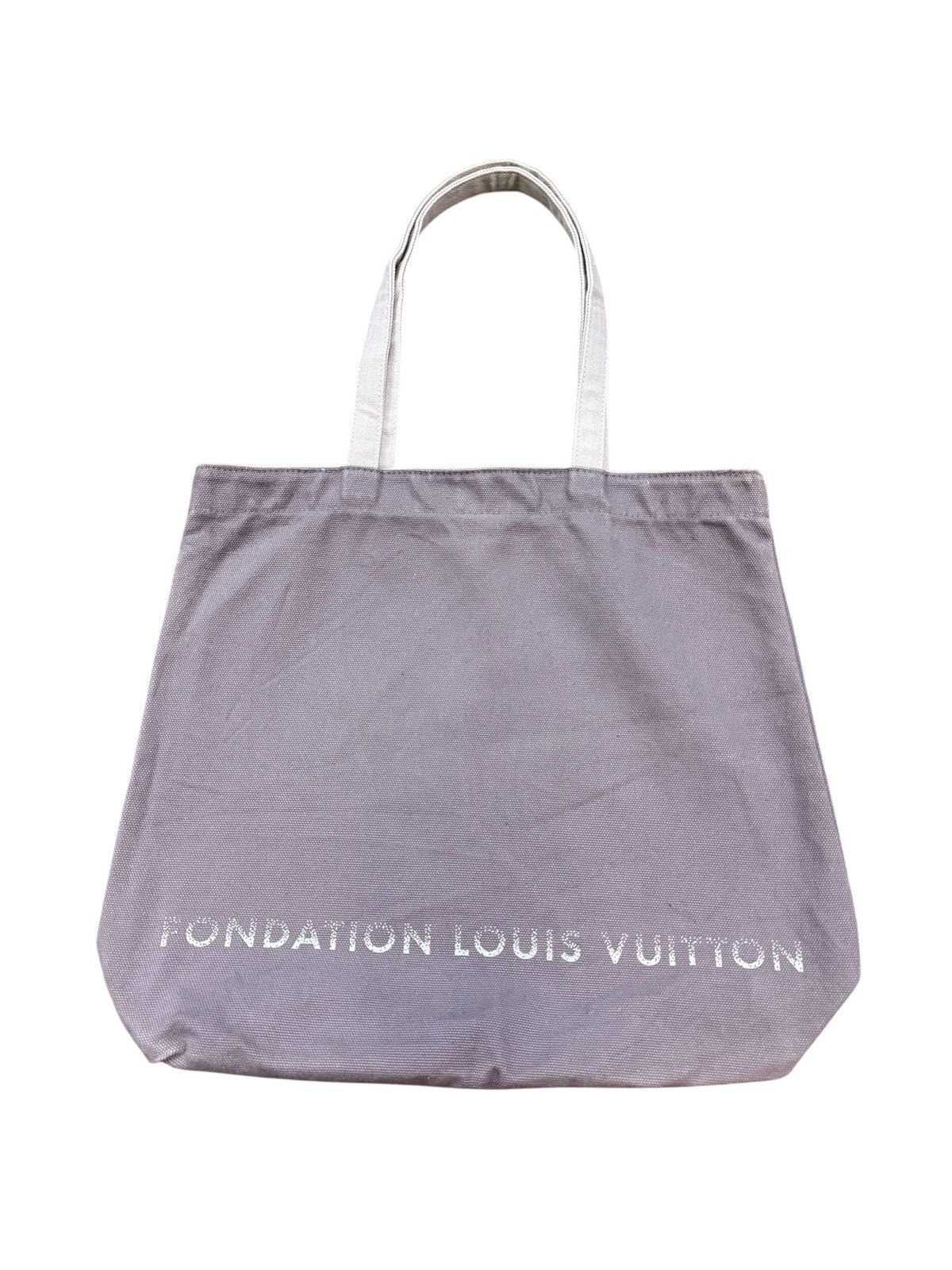 Louis Vuitton LOUIS VUITTON FONDATION CANVAS TOTE BAG Size ONE SIZE - 3 Thumbnail
