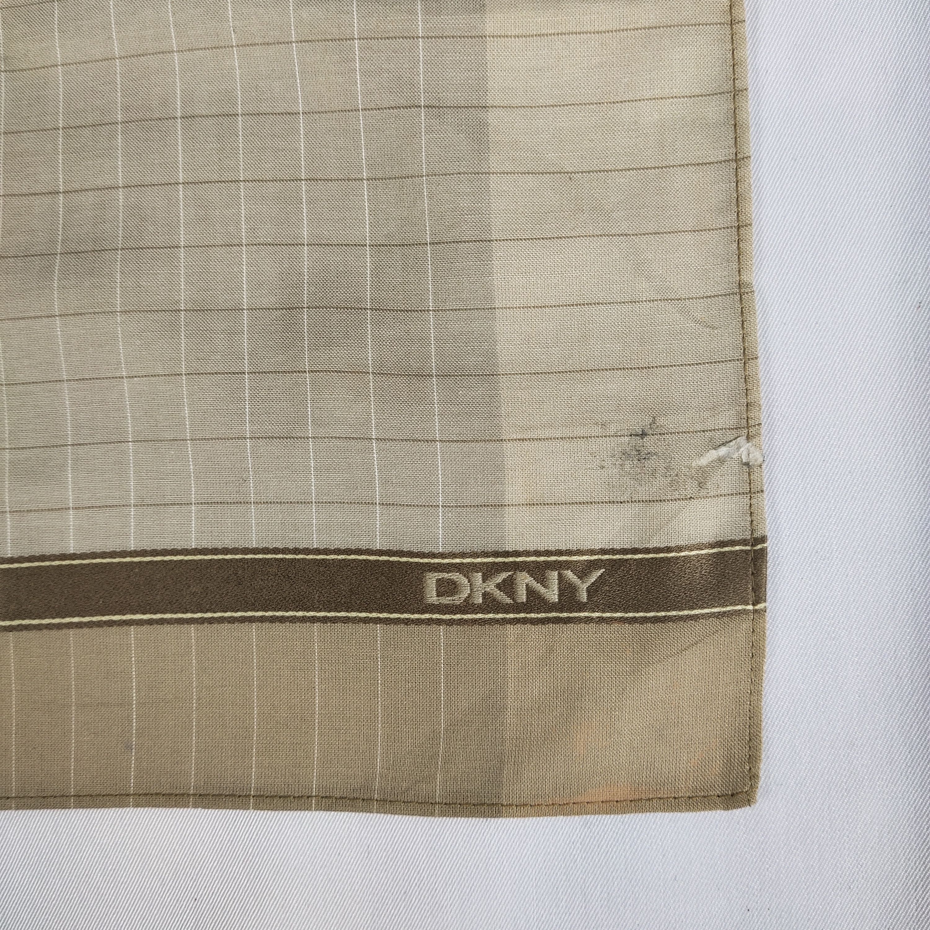 DKNY × Vintage DKNY Handkerchief / Neckerchief / Bandana FZ132 Size ONE SIZE - 5 Thumbnail