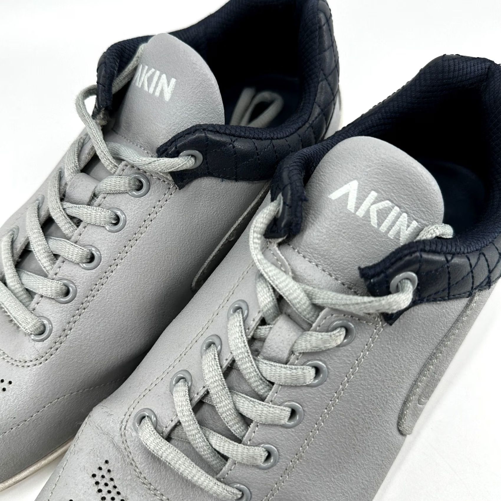 Vintage Akin Limited Edition Shift Athletic Sneaker Gray Men's 9.5 Lace Up Low Top Shoes Size US M / EU 48-50 / 2 - 4 Thumbnail