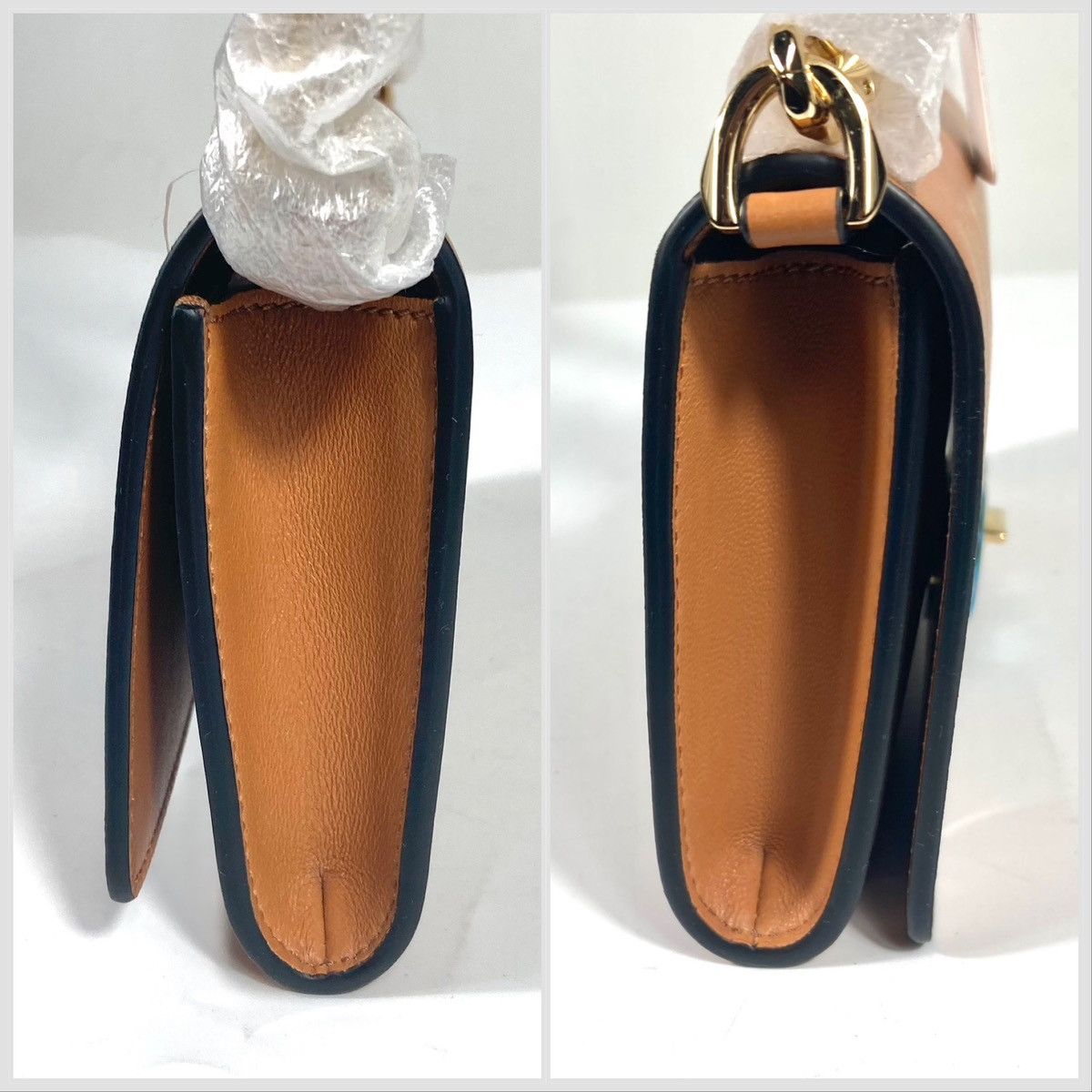 Valentino Valentino Garavani VLOGO Bold Wallet On A Chain Almond Beige Size ONE SIZE - 6 Thumbnail