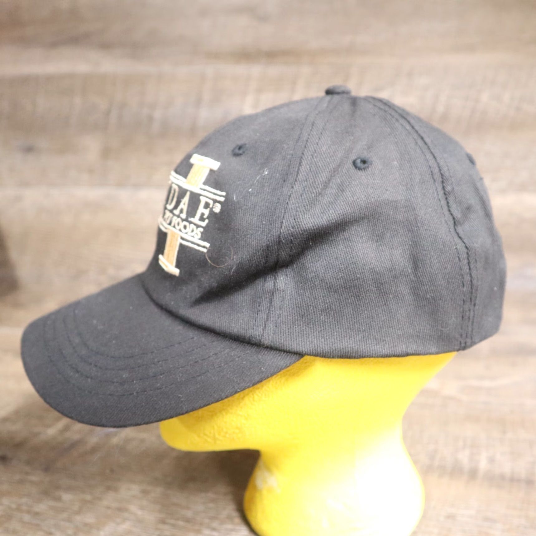 Vintage Cap Hat Made in USA Adult Adjustable StrapBack Canidae Hat Black USA Men Snapback Adjustable Cap Hat Mens Size ONE SIZE - 5 Thumbnail