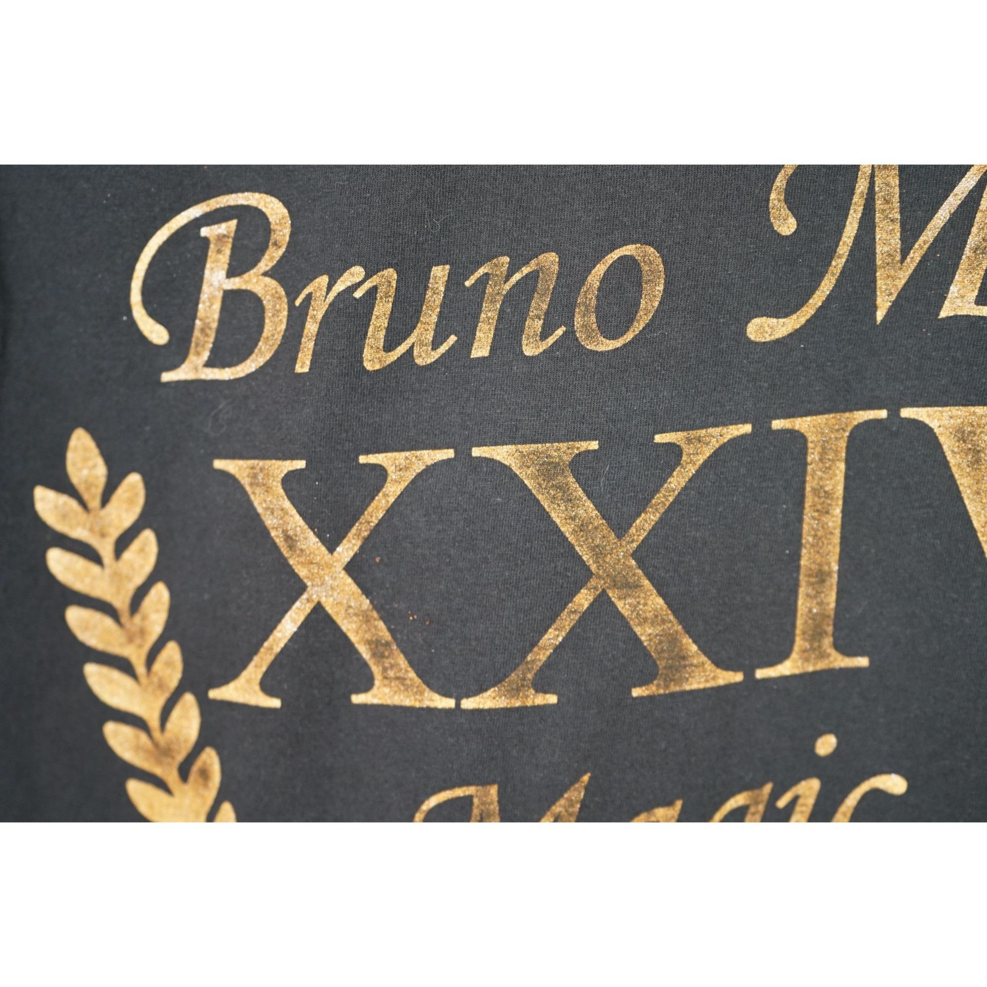 Band Tees Bruno Mars 24k Magic World Tour Tee Men's S #446 Size US S / EU 44-46 / 1 - 6 Thumbnail