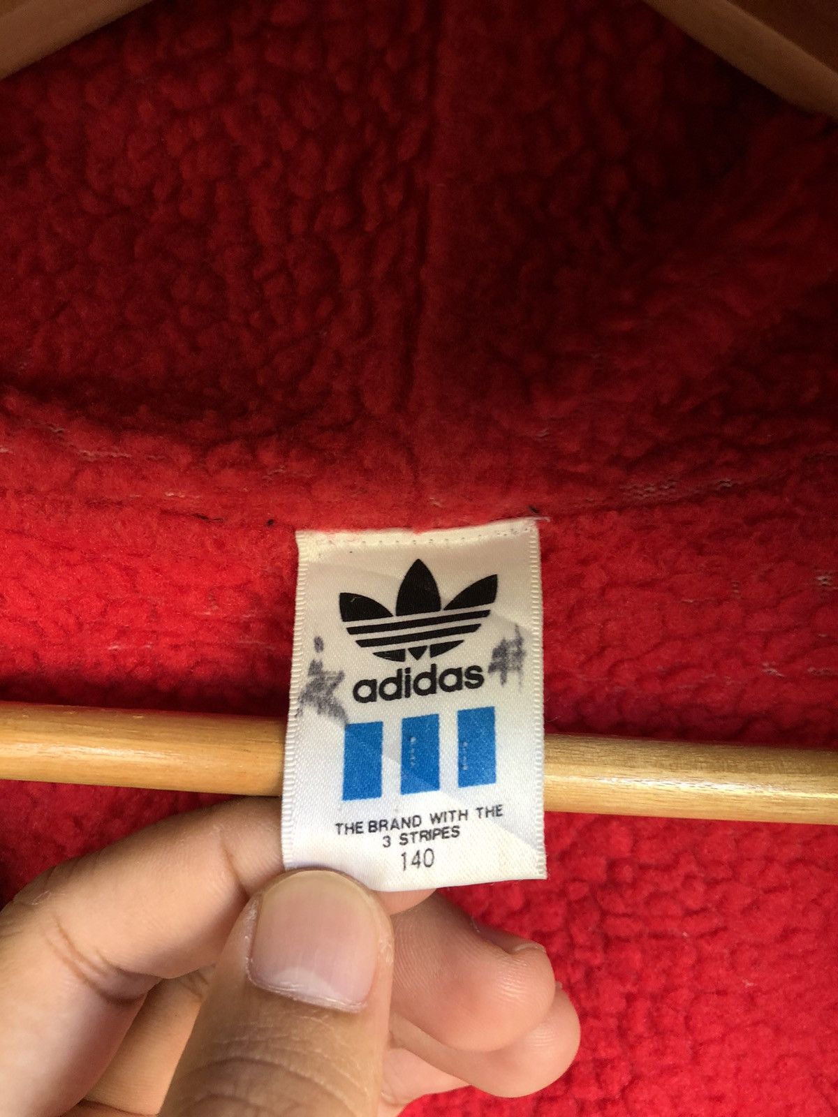 Adidas × Vintage Vintage Adidas big logo jacket Size M / US 6-8 / IT 42-44 - 7 Thumbnail