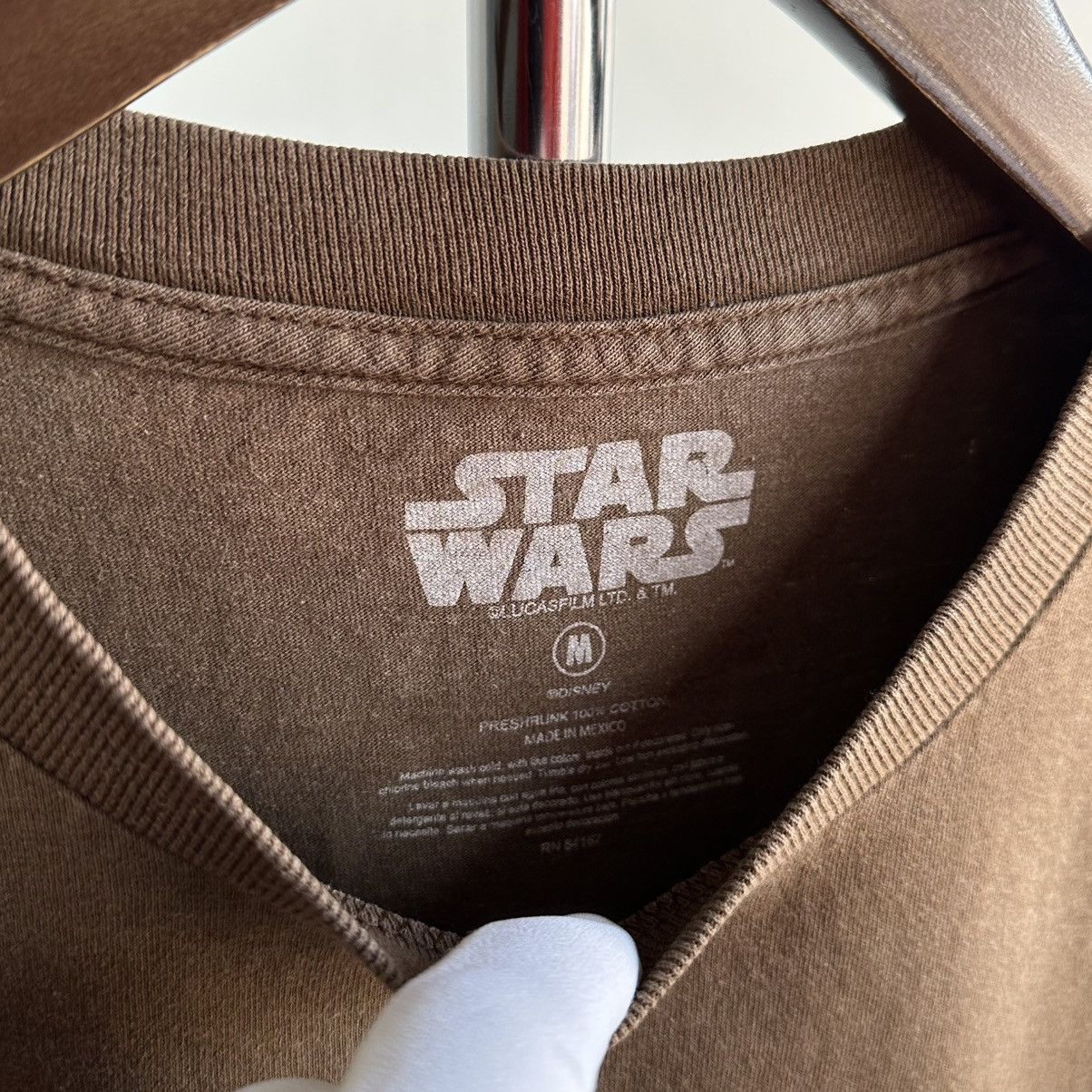 Star Wars × Vintage VINTAGE Y2K STAR WARS CHEWBACCA TEE Size US M / EU 48-50 / 2 - 6 Thumbnail