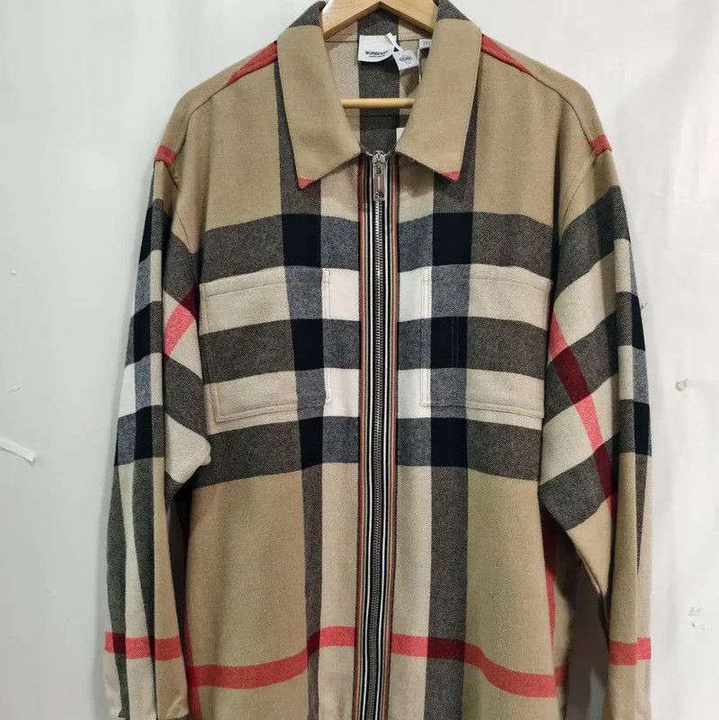 Burberry Burberry Men's Long Sleeve Wool Jacket Size US XL / EU 56 / 4 - 1 Thumbnail