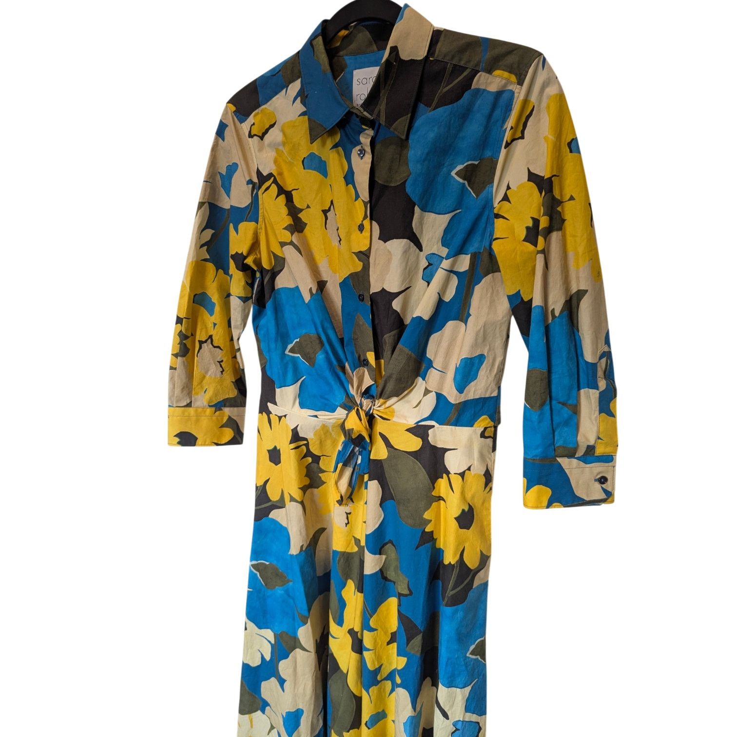 Other Sara Roka Dralla Winter Garden Midi Shirtdress Sz 44 US L Size L / US 10 / IT 46 - 4 Thumbnail