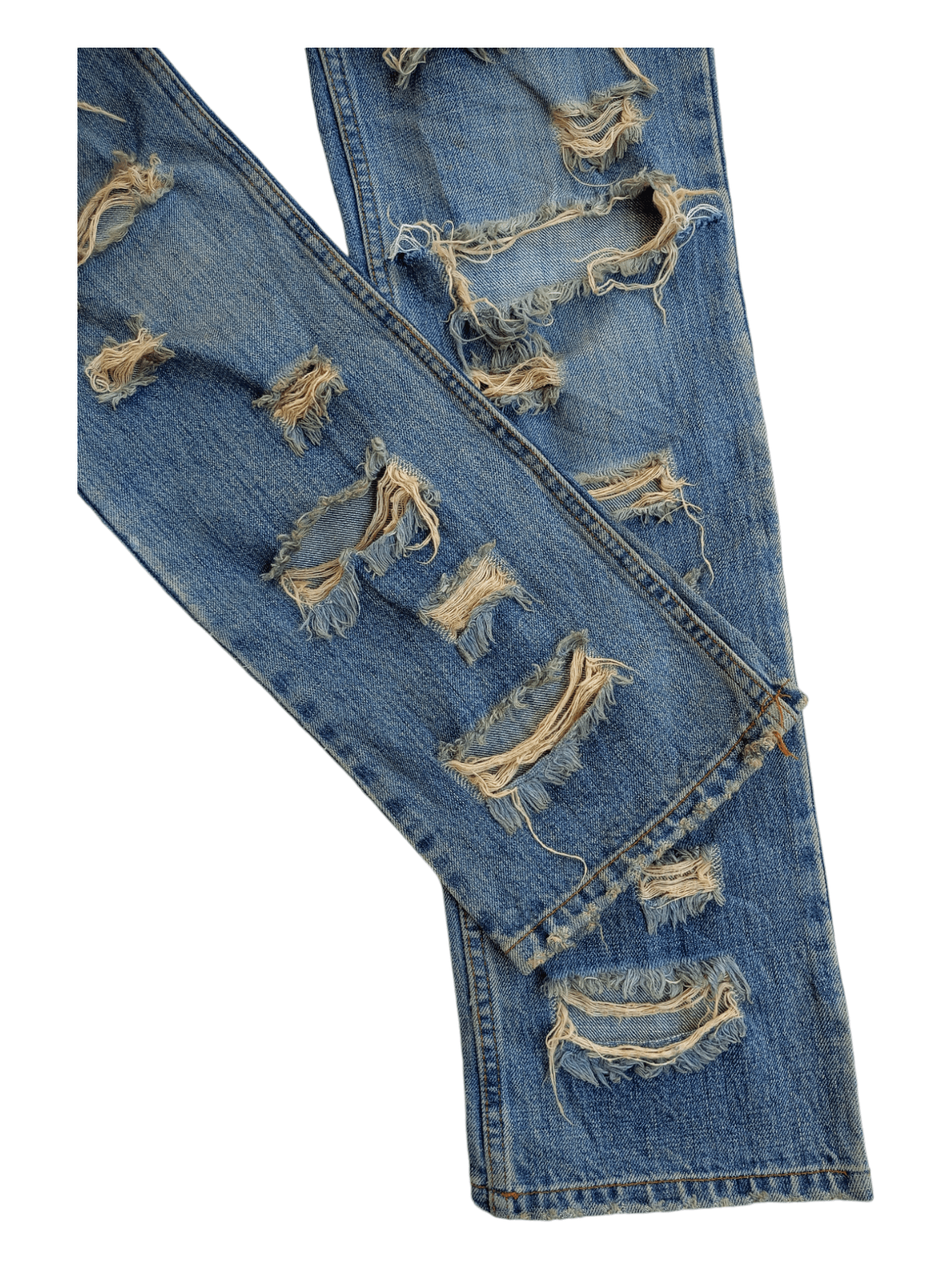 Japanese Brand × Vintage A.CO.CO Japanese Brand Distressed Vintage Streetwear Denim Size 29" - 17 Thumbnail