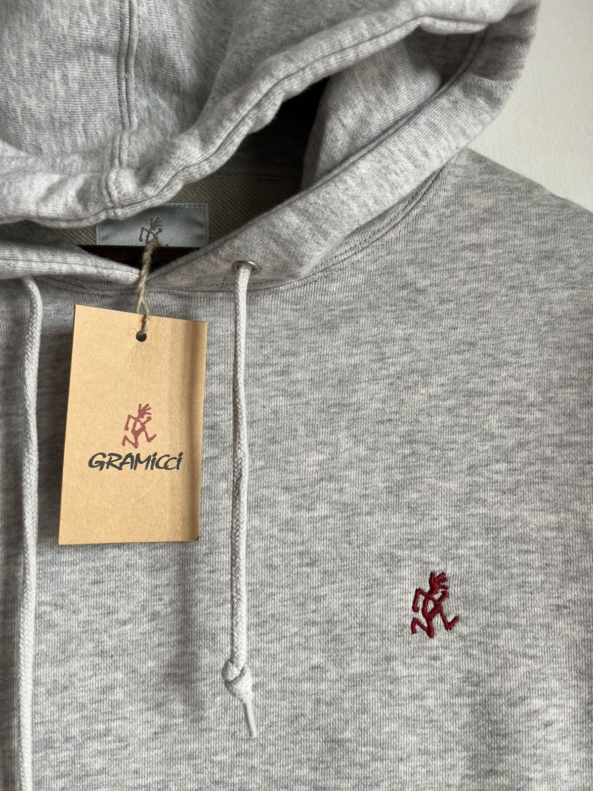 Gramicci Gramicci grey logo mens hoody new Size US M / EU 48-50 / 2 - 5 Thumbnail