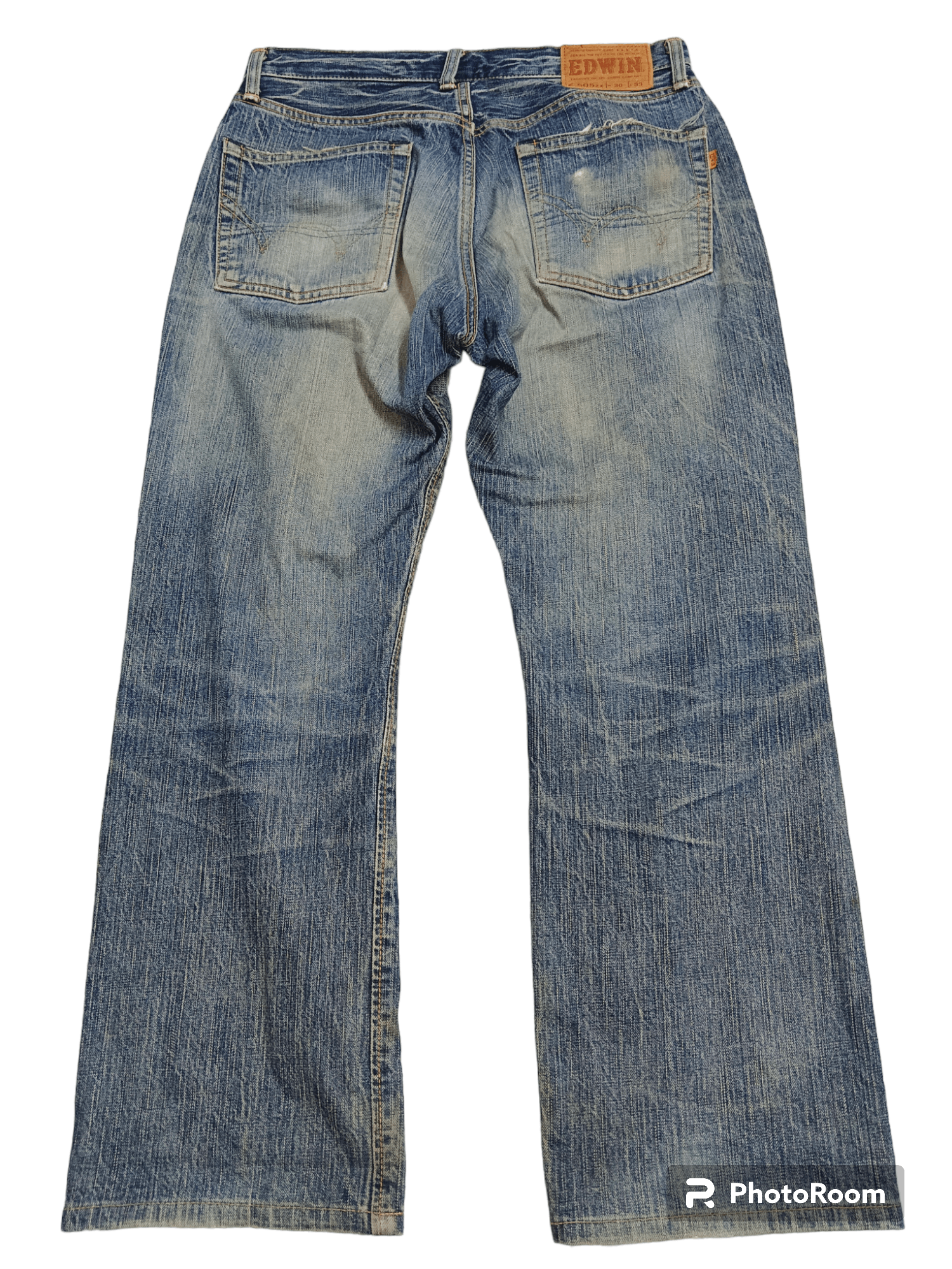 Edwin 90's❗Edwin 505ZX Selvedge Distressed Denim Size US 30 / EU 46 - 3 Thumbnail