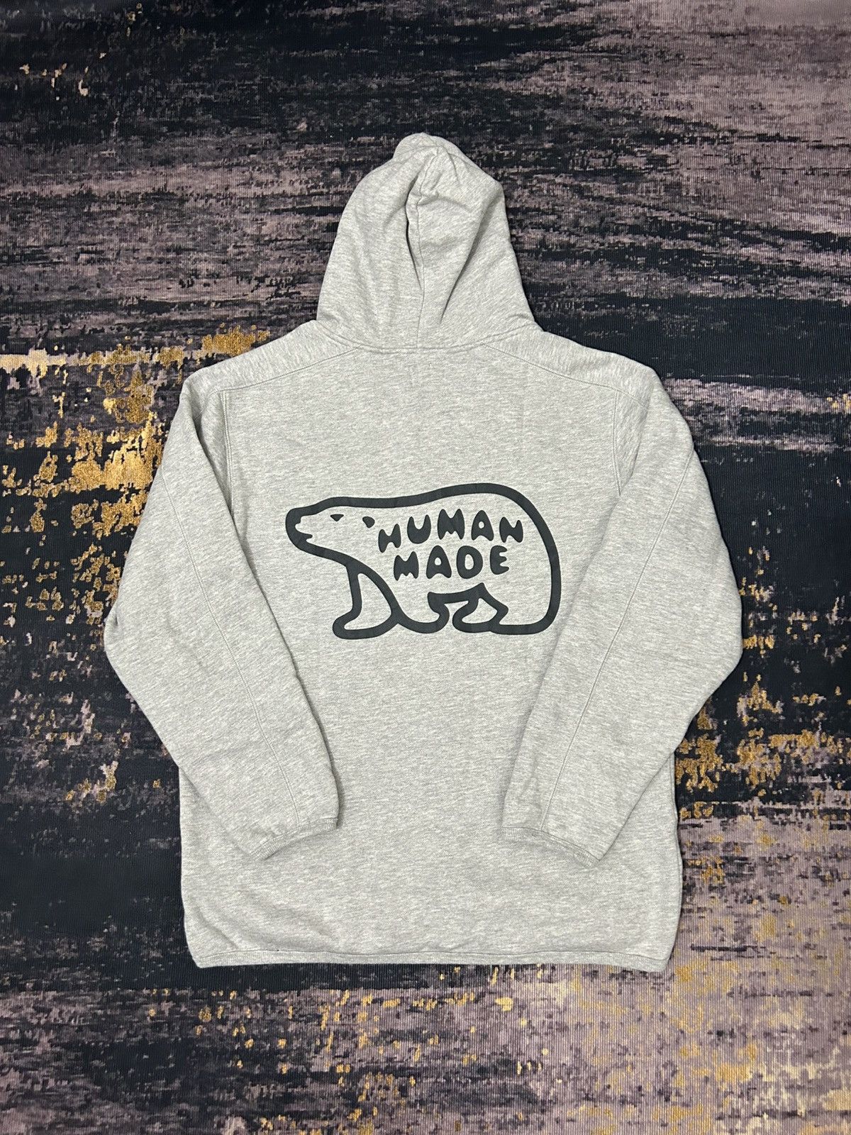 トップス HUMAN MADE PIZZA HOODIE KAWS #2 XXL Human Made × Kaws PIZZA HOODIE KAWS #2 black Polar Bear size