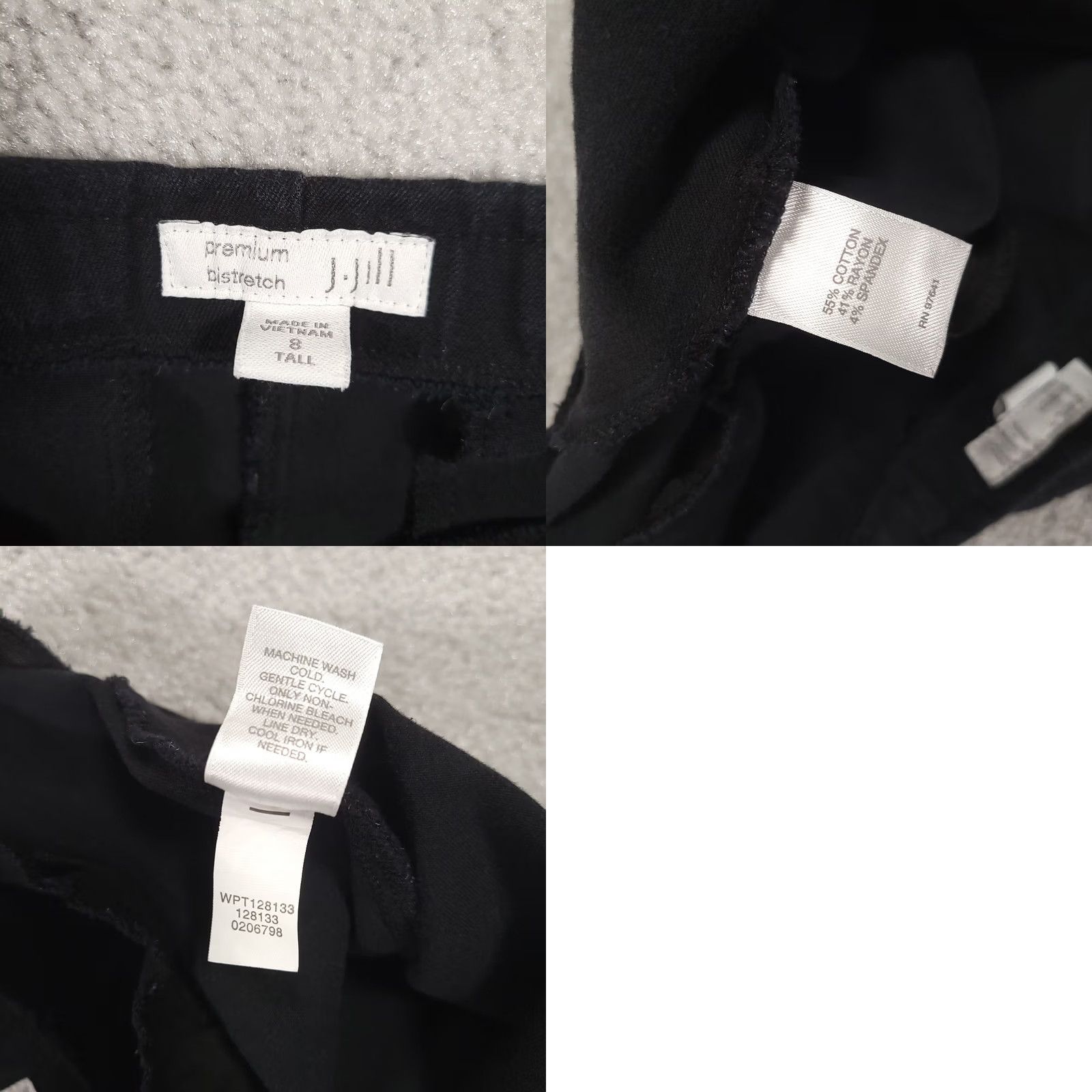 J. Jill J. Jill Womens Premium Bi-stretch Dress Pants 8 Tall Black Cuffed Dress Pants Tall 8 Black Womens Bi-stretch Streets? Size 30" / US 8 / IT 44 - 9 Thumbnail