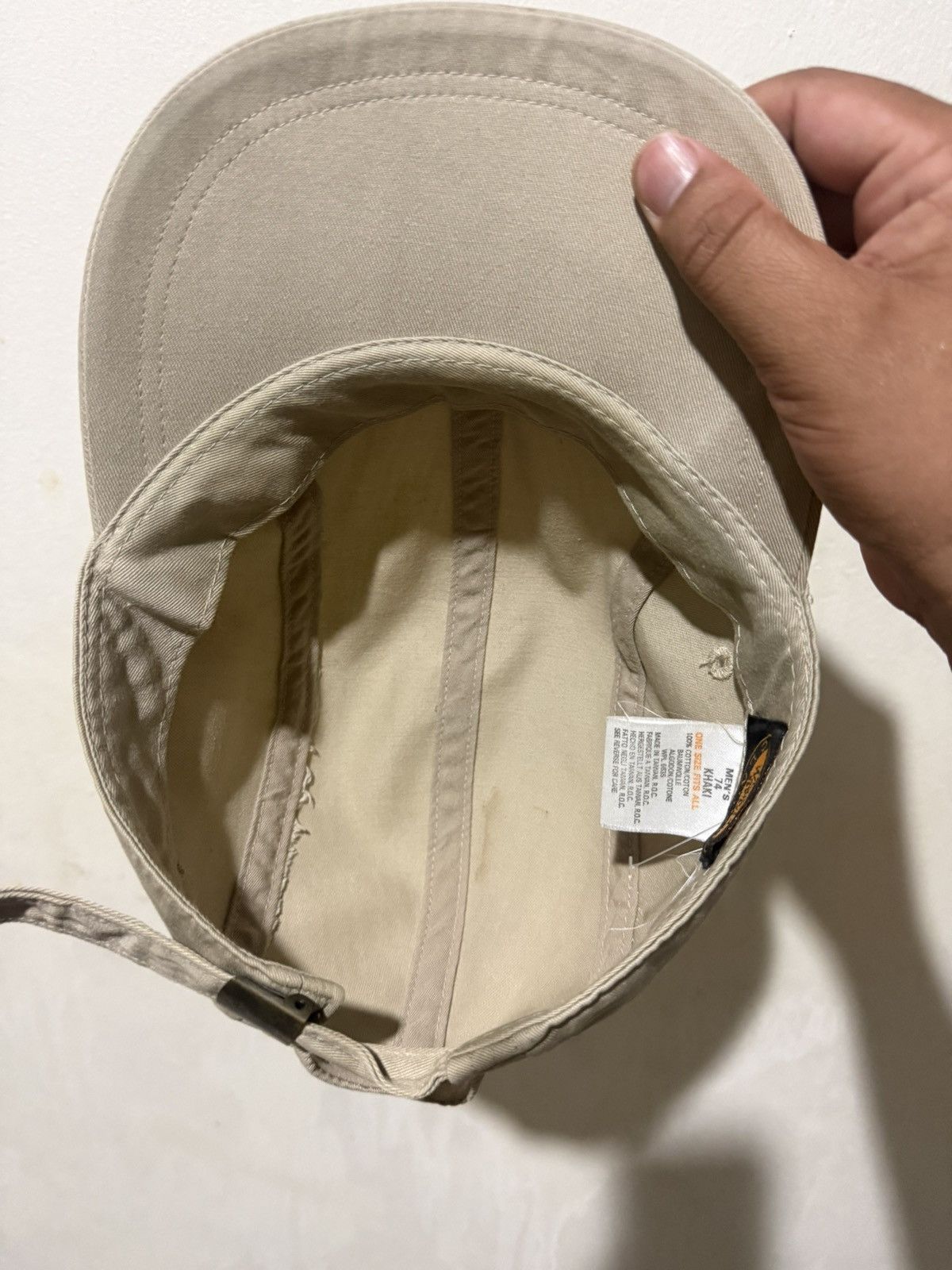 Woolrich Woolen Mills 90’s Woolrich Khaki 5 Panel Hat Size ONE SIZE - 6 Thumbnail