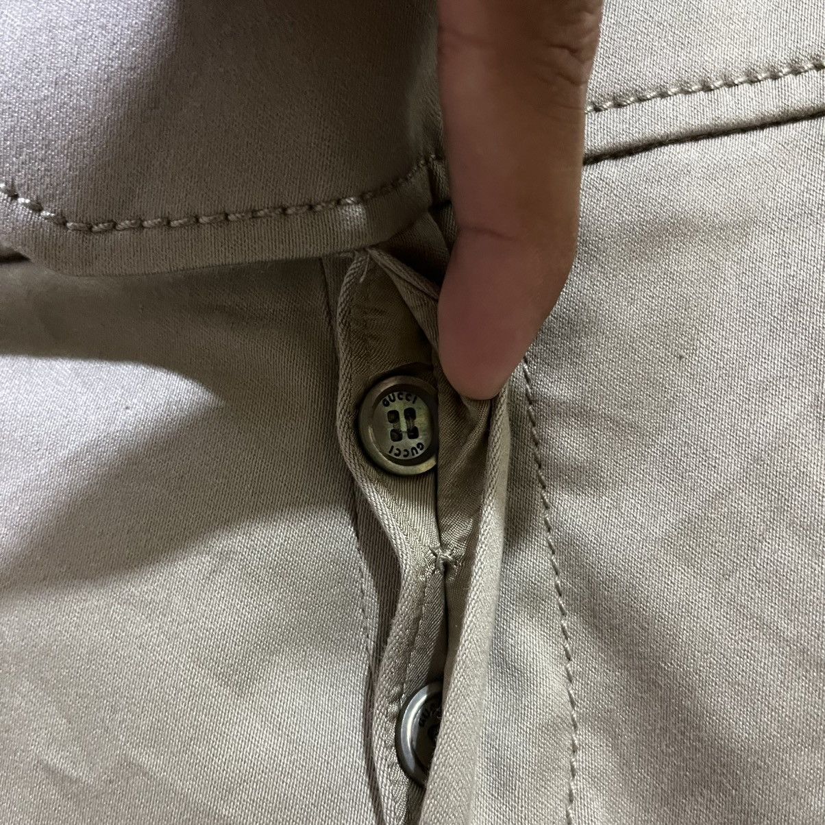 Gucci Gucci Tom Ford Era 2002 Flared Pants Gurkha Buckle Size 42" / US 20 - 7 Thumbnail
