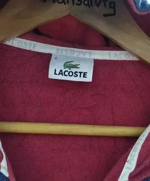 Lacoste Vintage Lacoste "1927" Big Spellout Logo Full Zip Hoodie Size US M / EU 48-50 / 2 - 5 Thumbnail