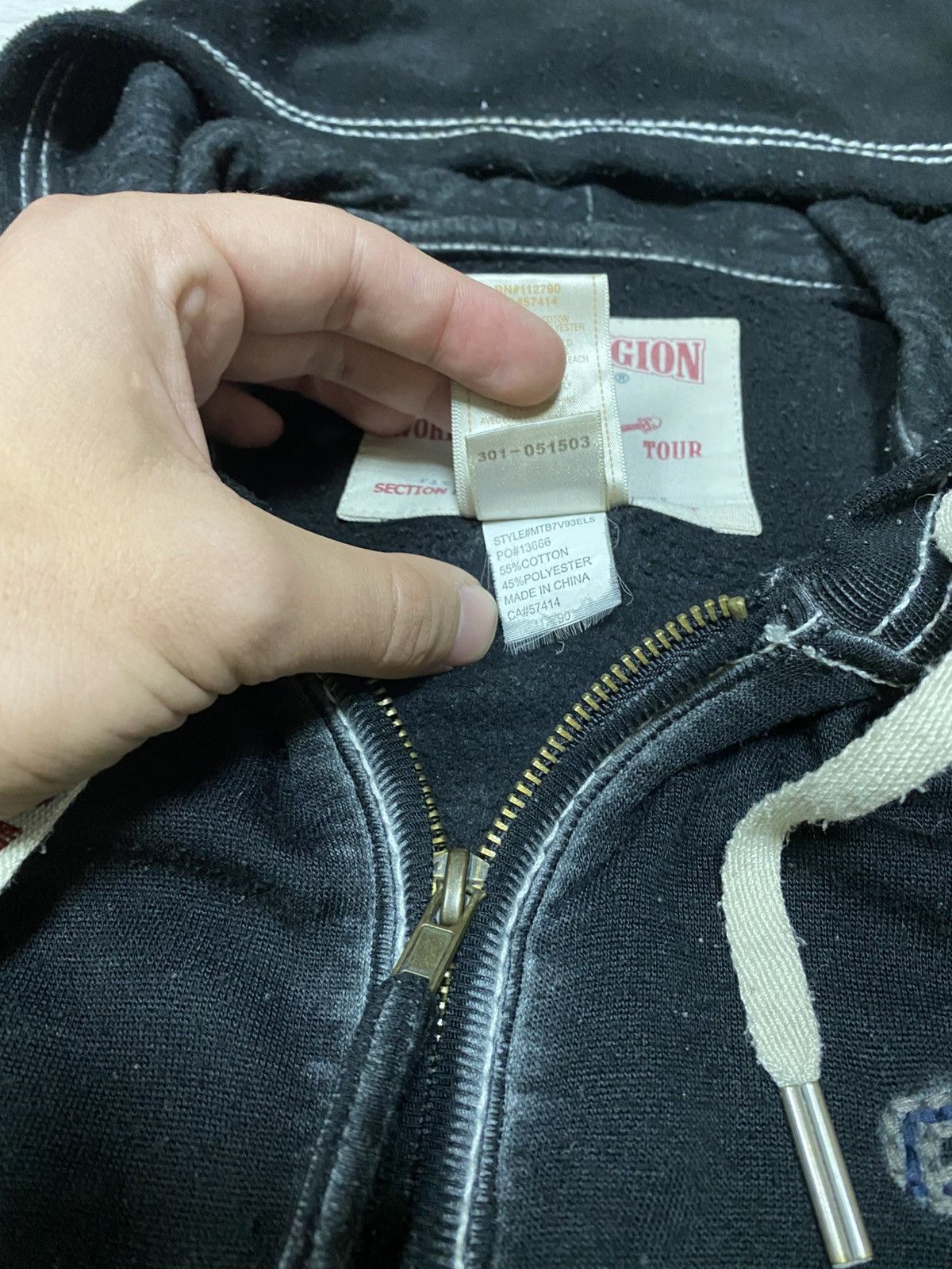 True Religion True Religion big logo Buddha vintage stitched hoodie horse Size US M / EU 48-50 / 2 - 6 Thumbnail