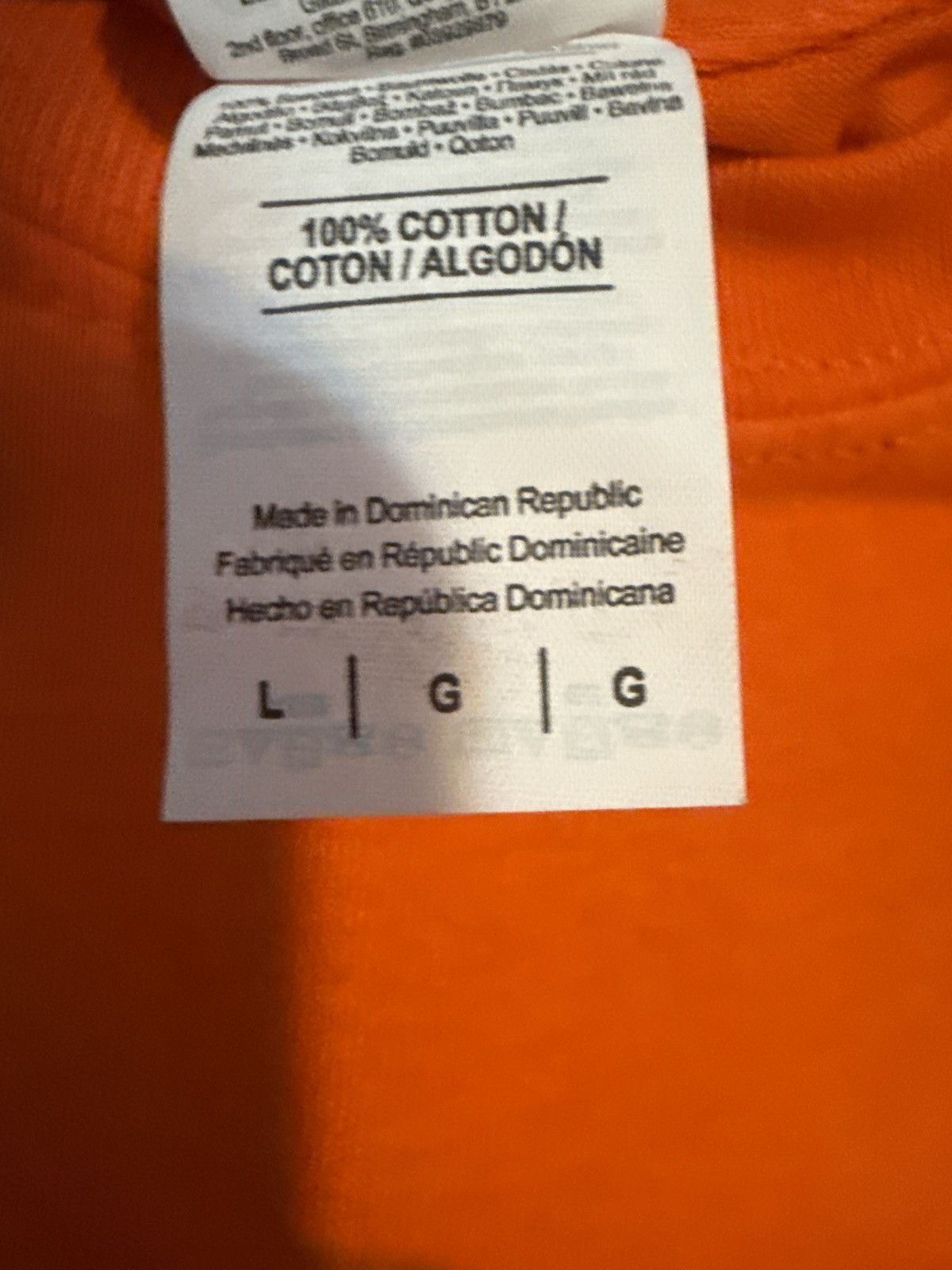 Travis Scott Travis Scott “Birds in The Trap Sing McKnight” Tee Orange Size US L / EU 52-54 / 3 - 3 Thumbnail