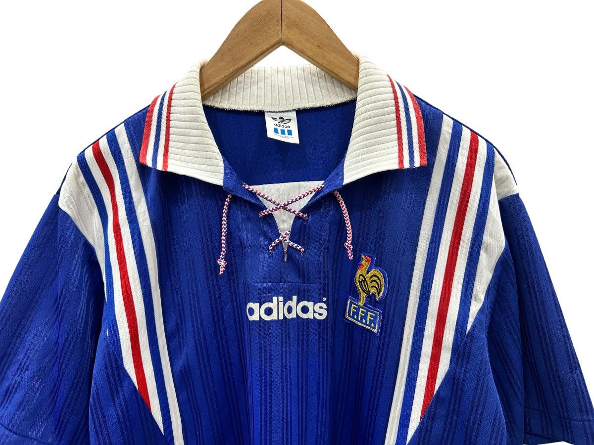 Vintage Vintage 1996 France Retro Jersey Size US L / EU 52-54 / 3 - 4 Thumbnail