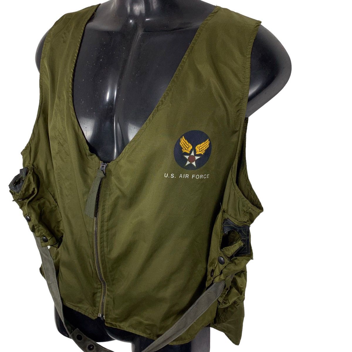 Alpha Industries × Vintage Vintage Alpha Industries Radio Carrier Vest Size US L / EU 52-54 / 3 - 3 Thumbnail