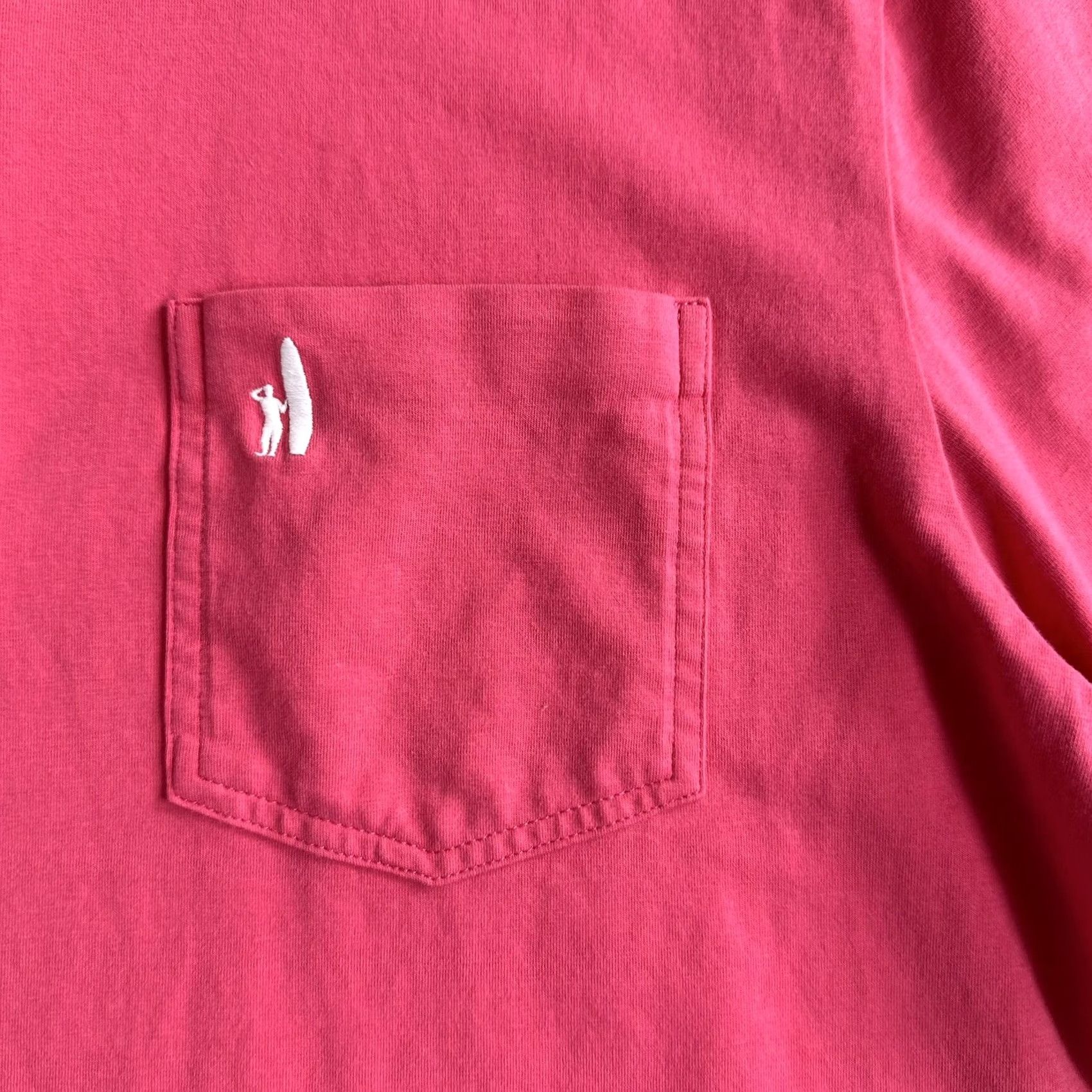 johnnie-O Johnnie-O Polo Shirt Pink Mens Large Cotton Pocketed Golf Casual Short Sleeve Polo Size US L / EU 52-54 / 3 - 4 Thumbnail
