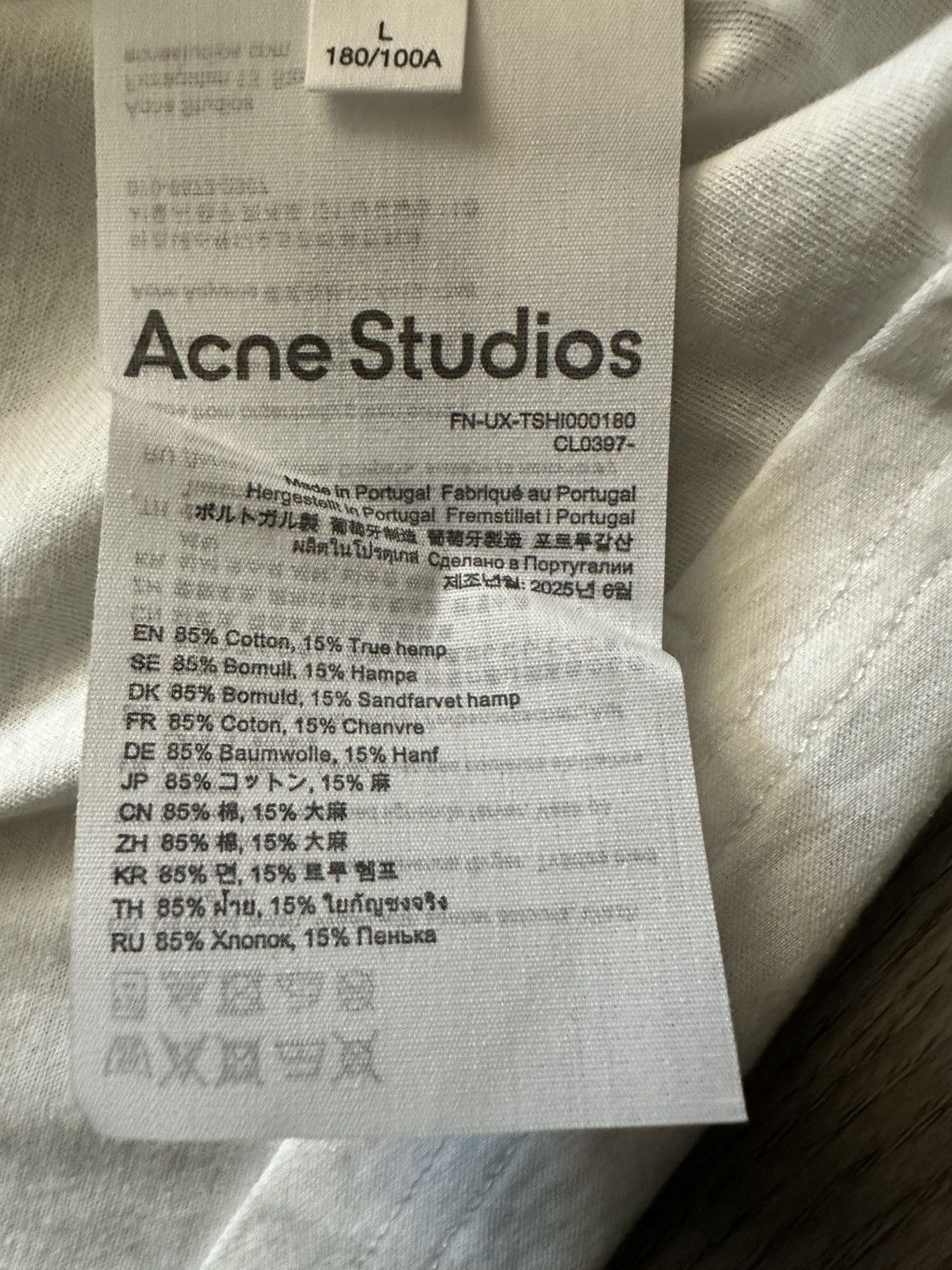 Acne Studios Acne Studios Stockholm T Shirt Size L / US 10 / IT 46 - 3 Thumbnail