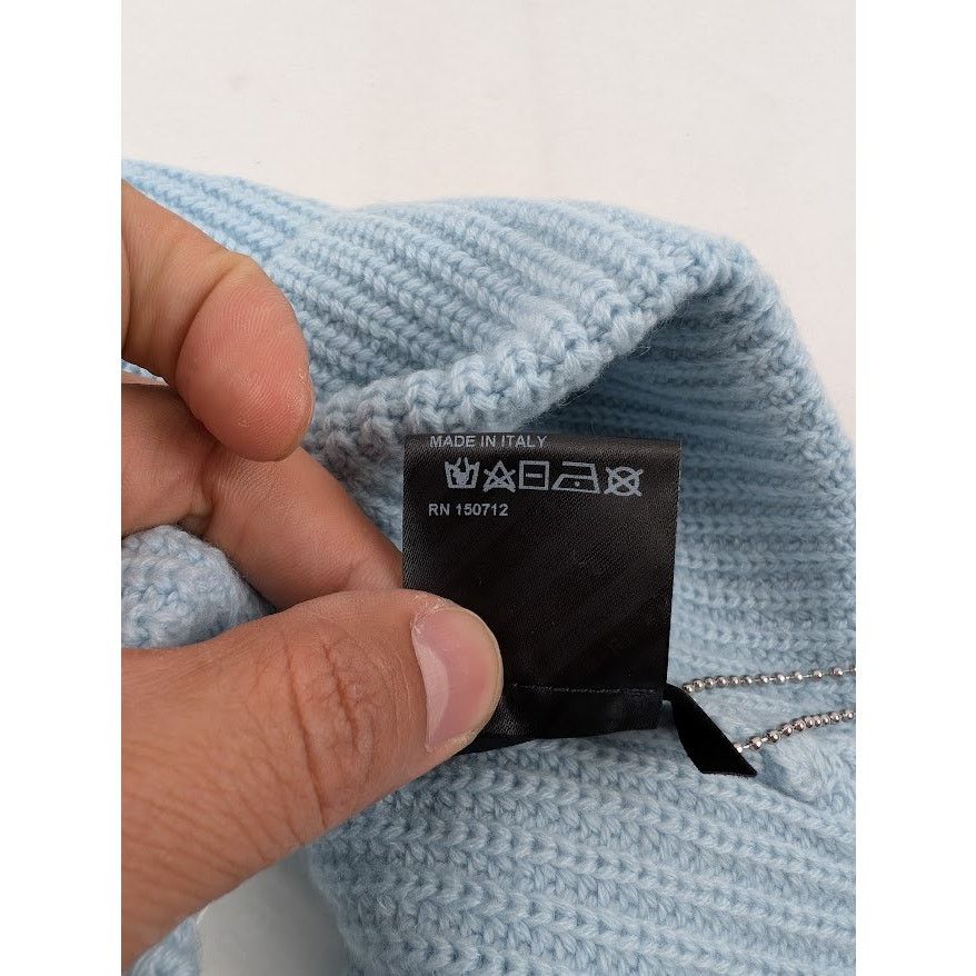 Amiri o1rshd1 Q:9 / MA Beanie Hat / Cap in Air Blue Size ONE SIZE - 9 Thumbnail