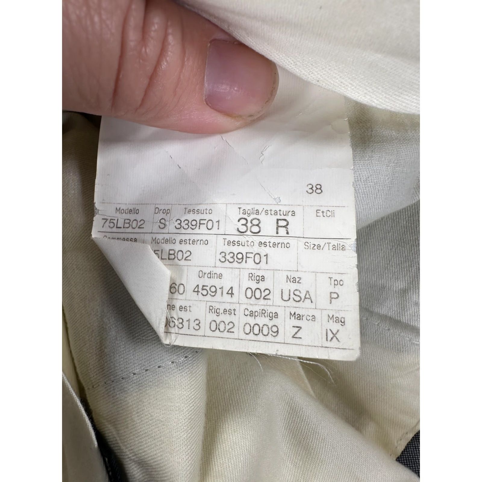 Ermenegildo Zegna VINTAGE No Size US 38 / EU 54 - 7 Thumbnail