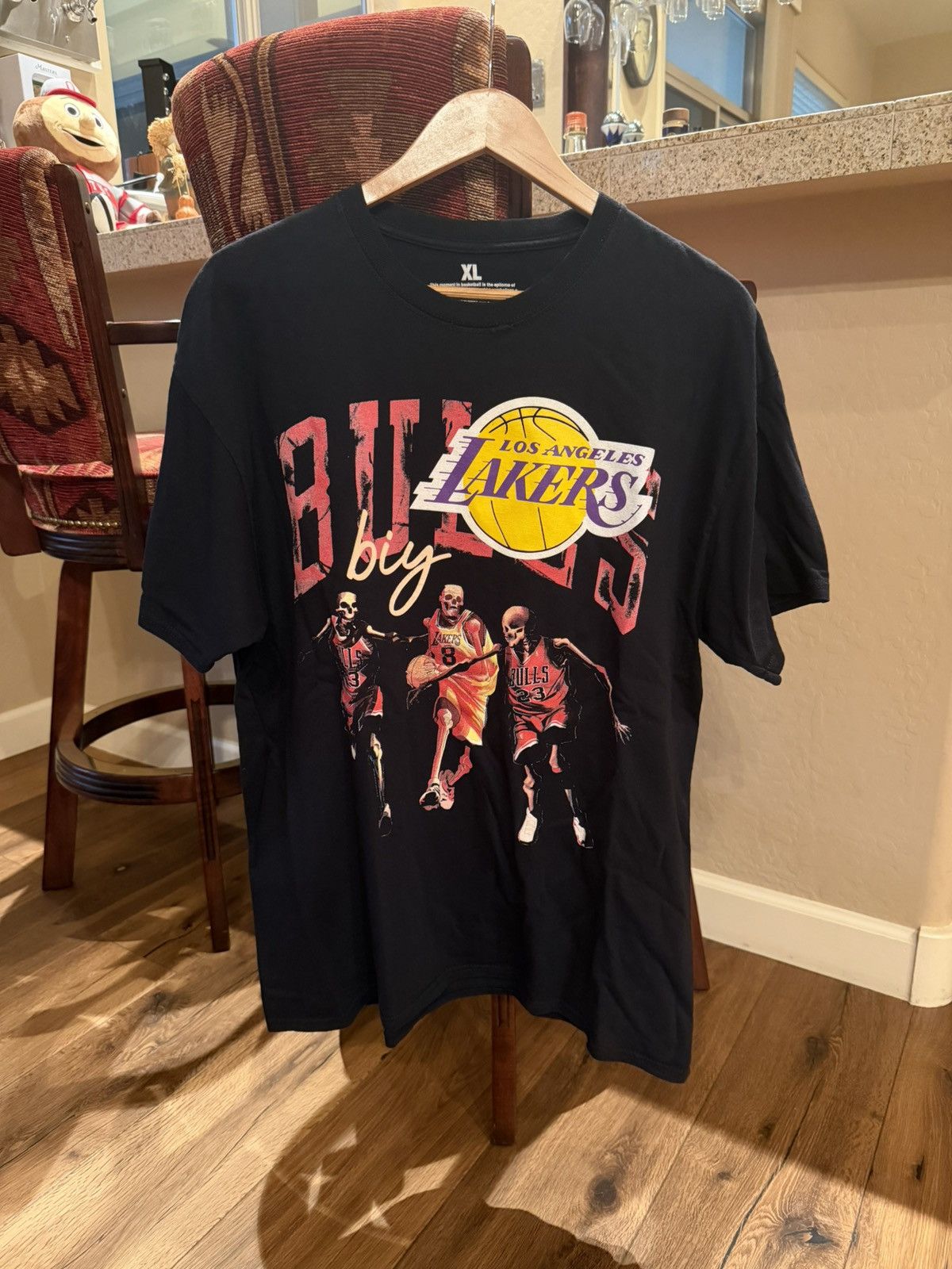 Vintage BIY ‘Michael Jordan and Kobe’ Tee Size US XL / EU 56 / 4 - 2 Thumbnail
