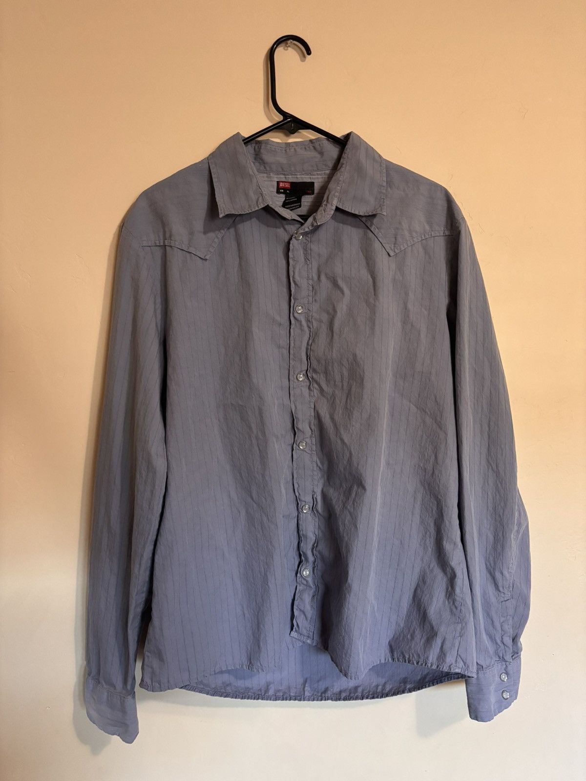 Diesel Vintage Diesel Western Embroidered Button-Up Size US XL / EU 56 / 4 - 1 Thumbnail