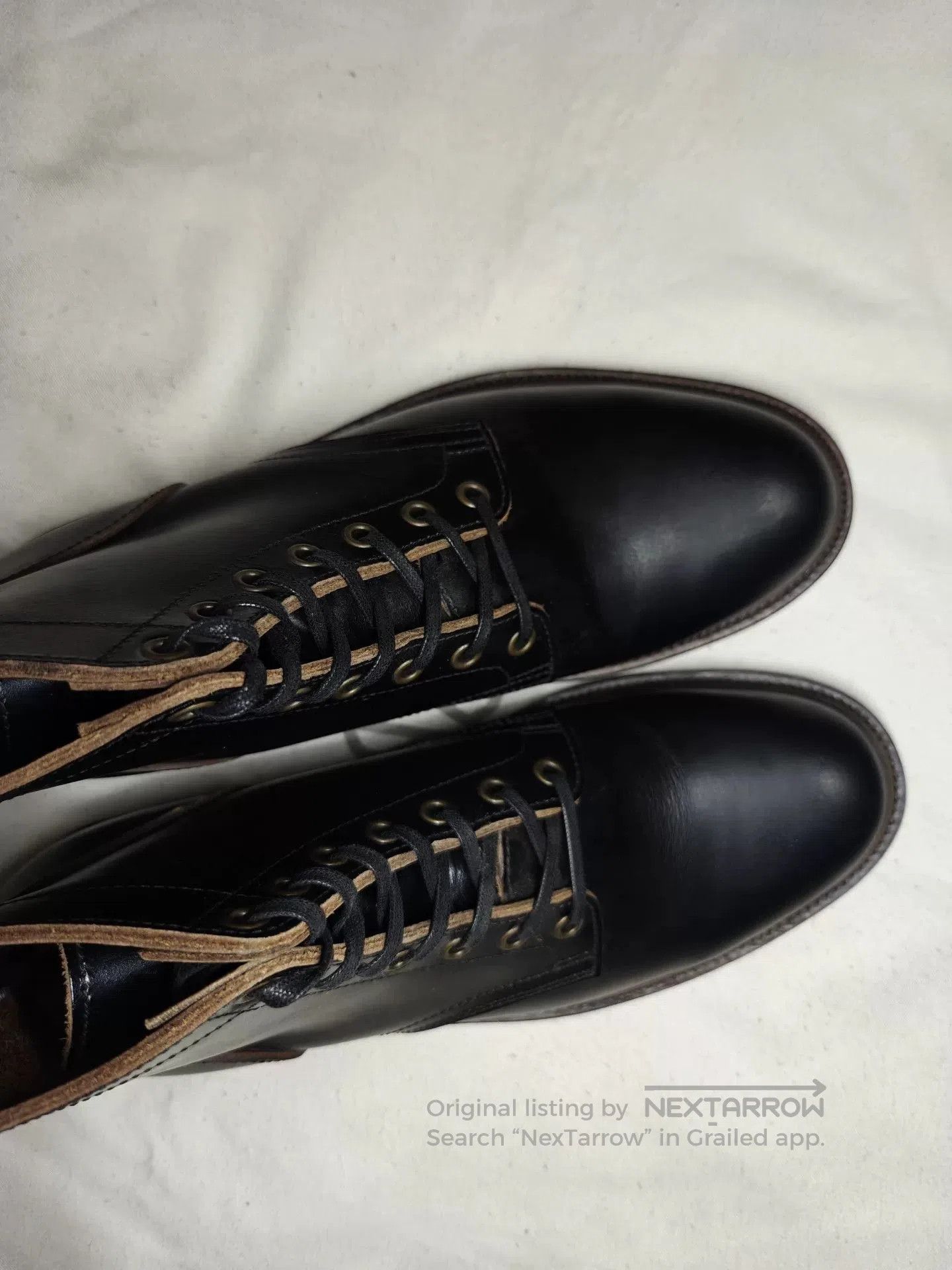 Packer Shoes Retro Goodyear Work Boots Men. Size US 9 / EU 42 - 3 Thumbnail