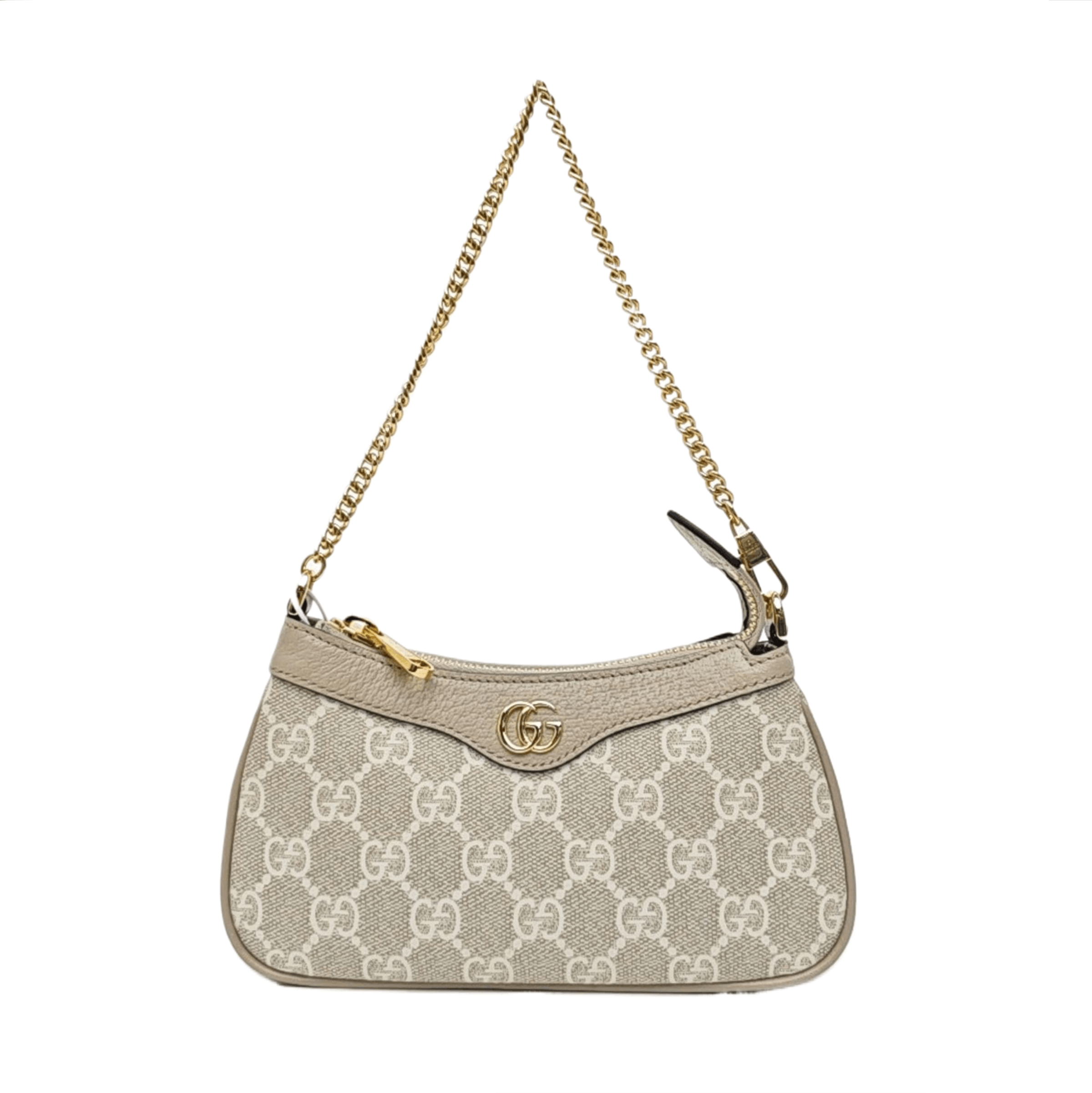 Gucci Ophidia Gg Supreme Mini Bag in Beige, Women's