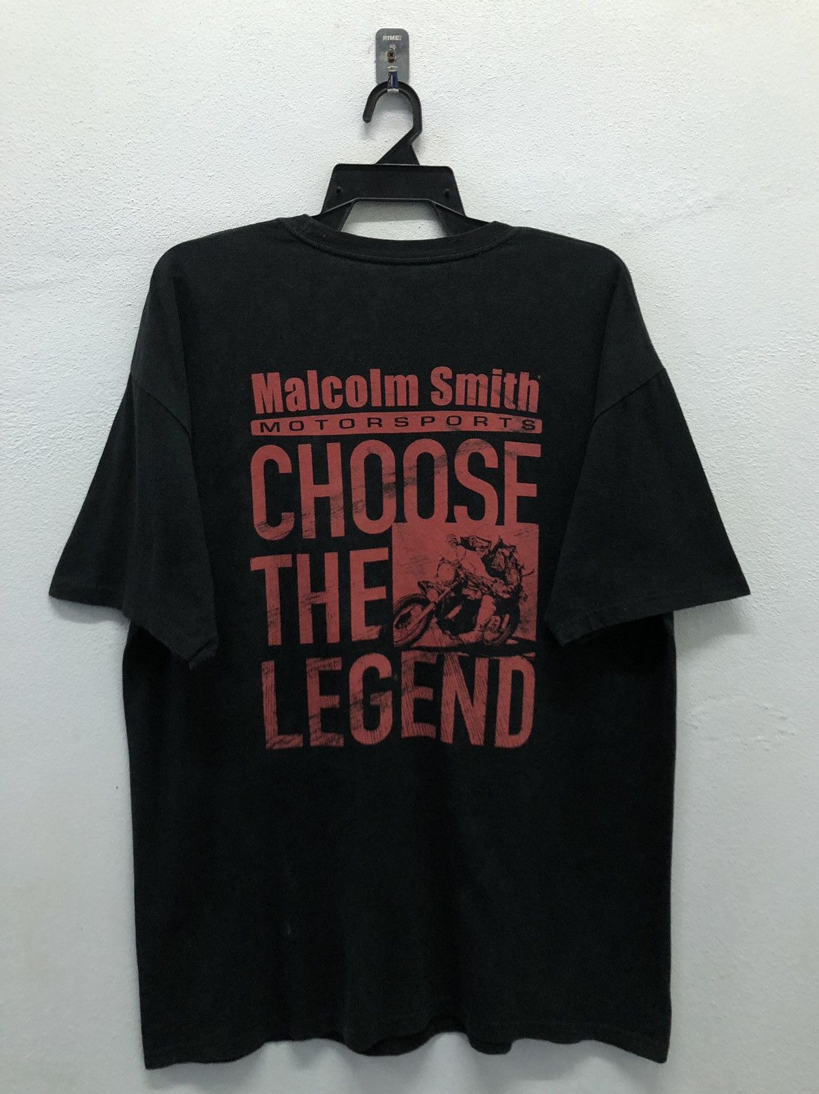 Vintage Vintage Malcolm Smith Motorsports Choose The Legend T-Shirt Size US XL / EU 56 / 4 - 1 Thumbnail