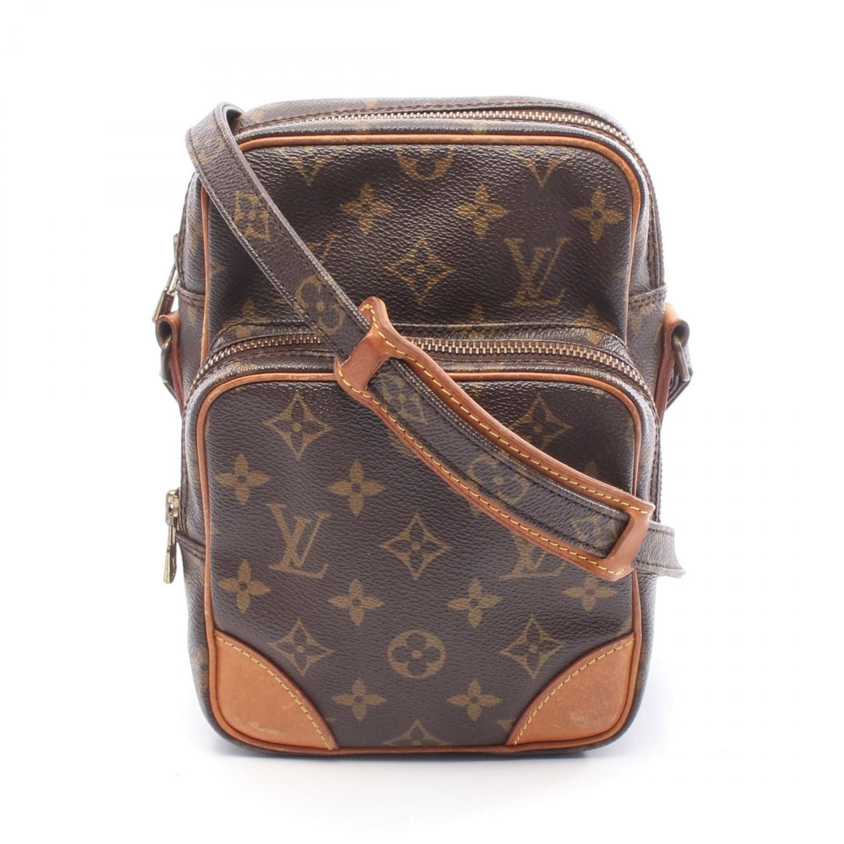 Louis Vuitton Louis Vuitton Louis Vuitton Amazon Monogram Coated Canvas Shoulder Bag Textile Shoulder Bag M45236 DUTY FREE for USA Size ONE SIZE - 1 Thumbnail