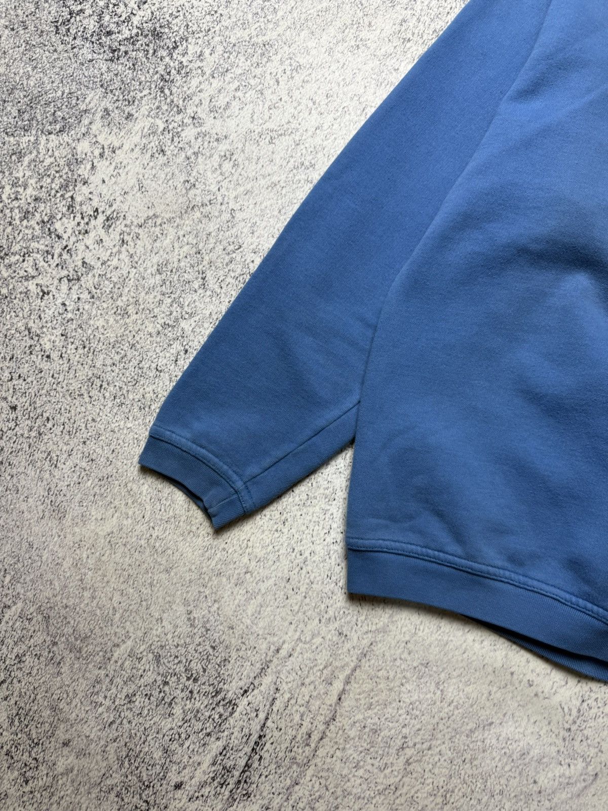 Nike Vintage Nike Blue Sweatshirt Mini Logo Rare Streetwear Size S / US 4 / IT 40 - 8 Thumbnail