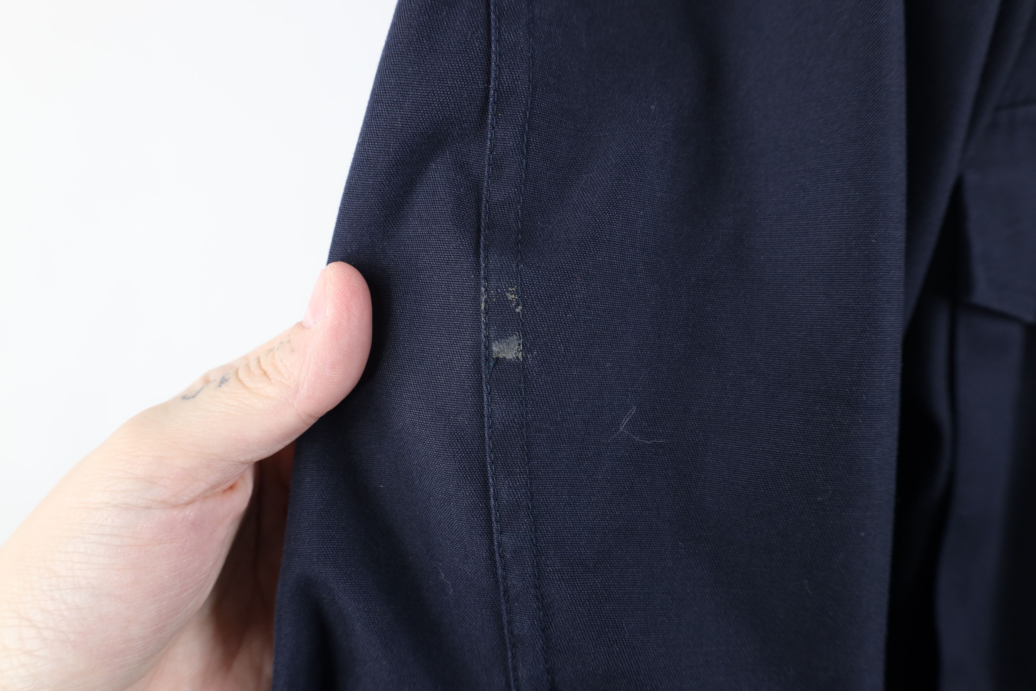 Vintage Vintage 90s German Military Hooded Parka Jacket Coat Blue Size US XL / EU 56 / 4 - 6 Thumbnail