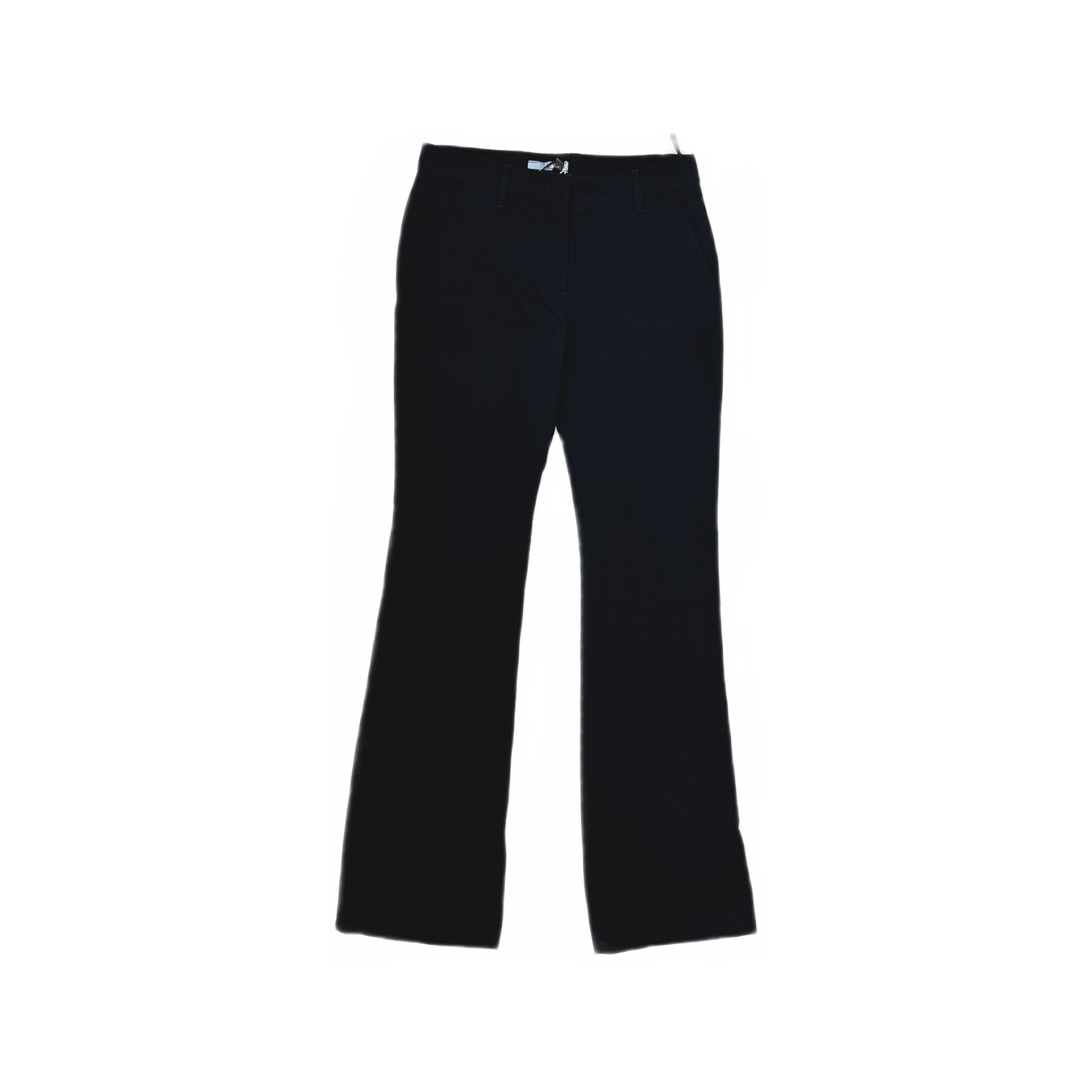 Prada Prada Solid Straight Leg Trousers IT 40 Size 27" / US 4 / IT 40 - 1 Thumbnail