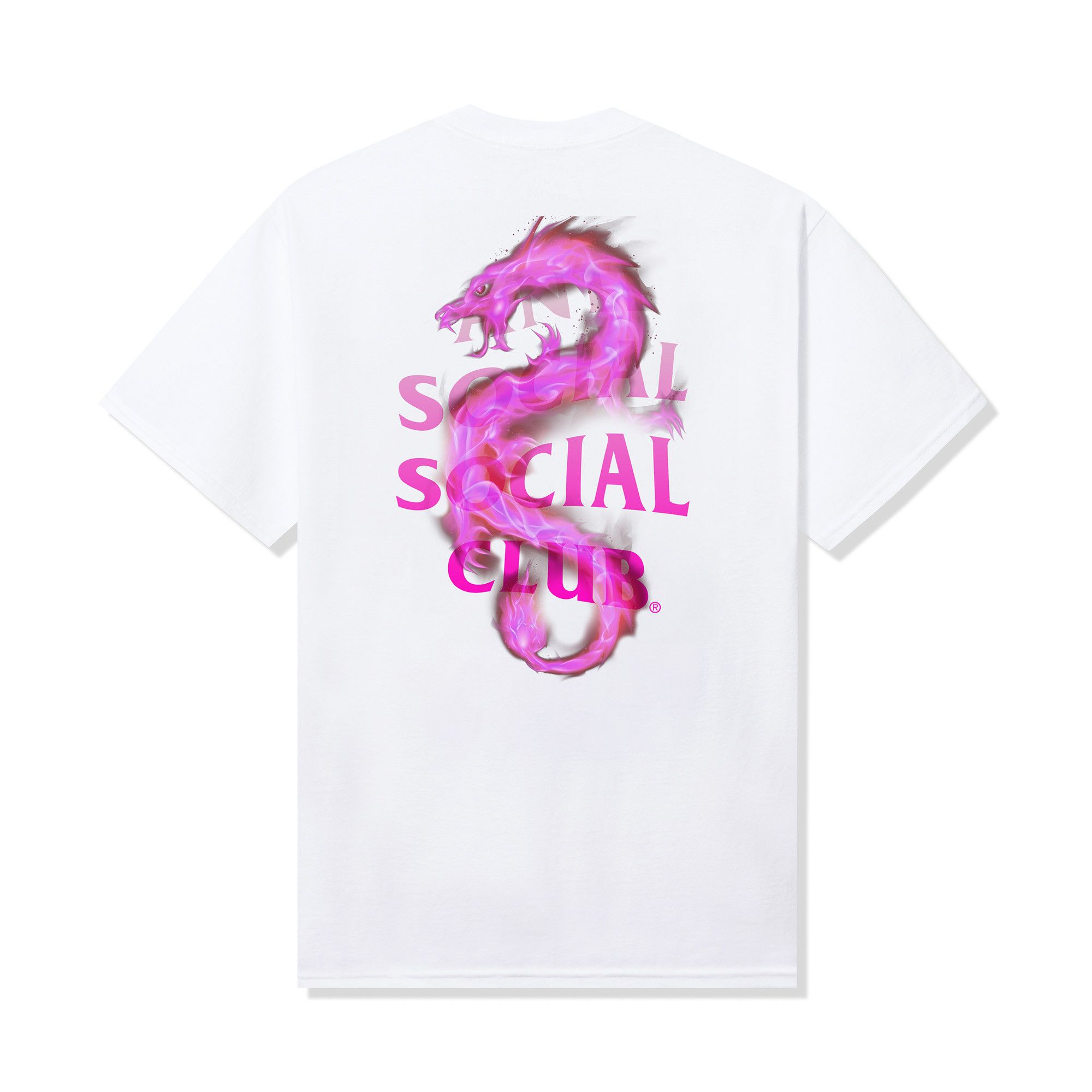 Anti Social Social Club Summer In Minsk Tee White DS ASSC