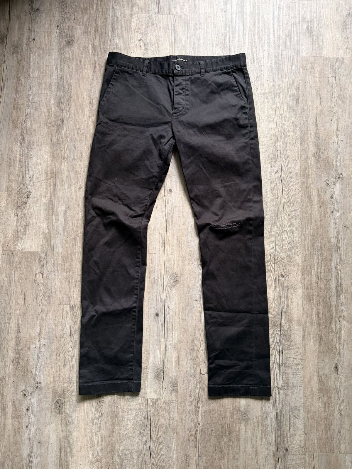 Hedi Slimane × Saint Laurent Paris SS16 hedi surf sound saint laurent Crash knee split boro Size US 32 / EU 48 - 2 Thumbnail