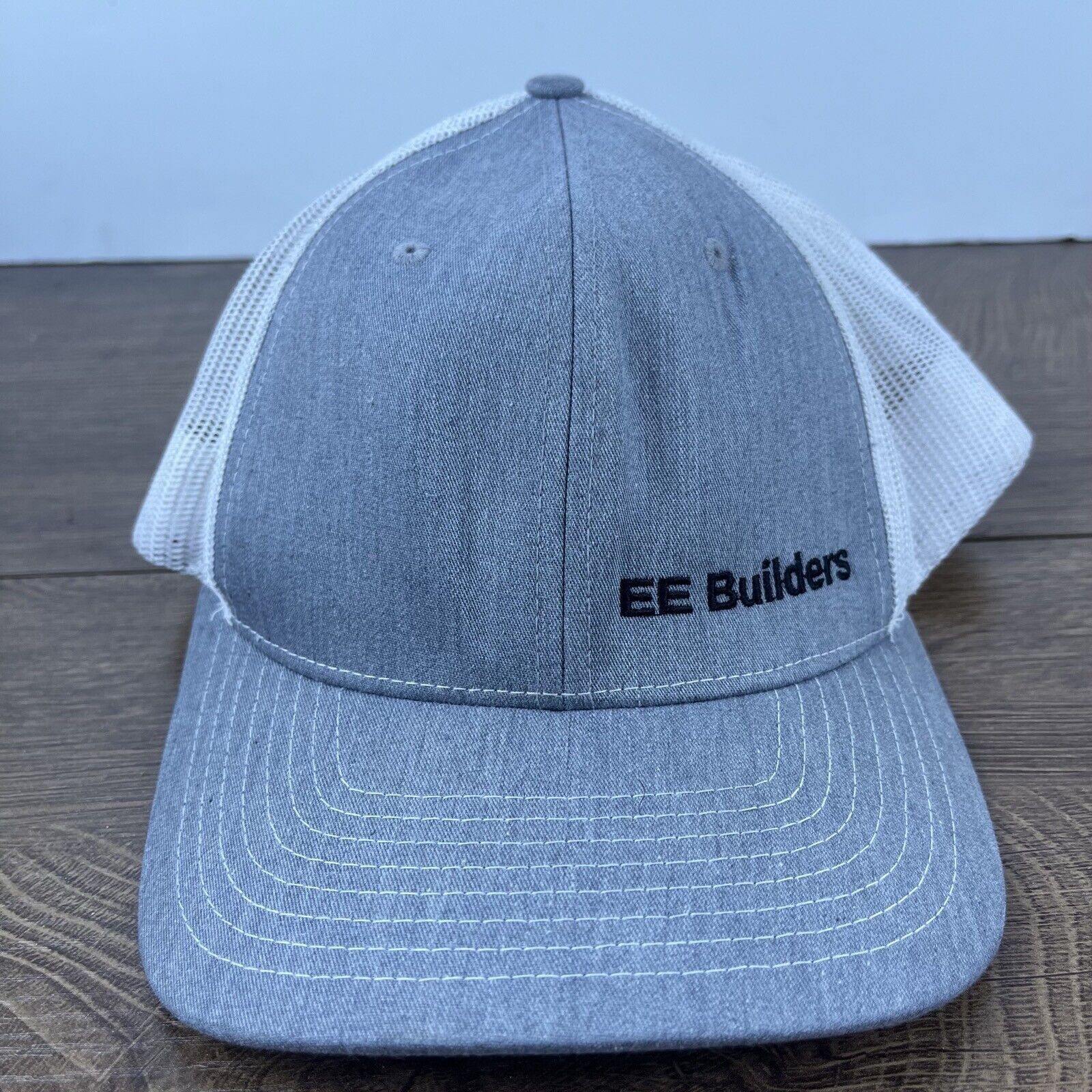 Other EE Builders Snapback Hat Gray Adjustable Hat Adult Fit Gray Size ONE SIZE - 1 Thumbnail